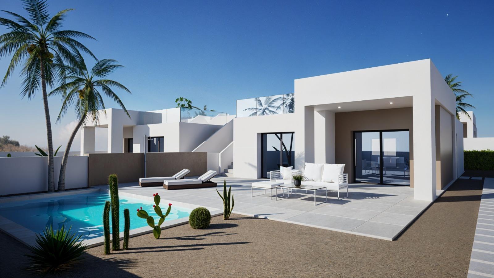 For sale - 3 Bedroom 2 Bathroom Villa in La Romana - Villas de la Romana  - Alicante