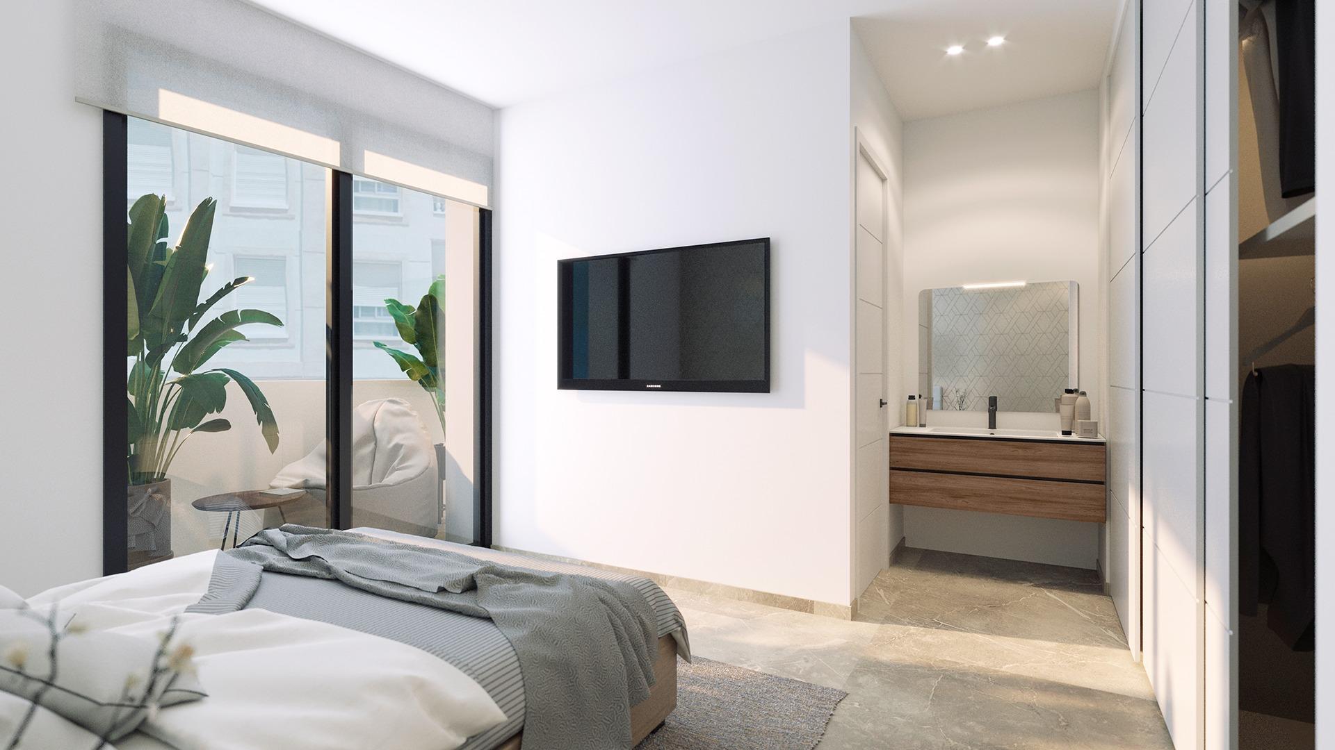 For sale - 2 Bedroom 2 Bathroom Apartment in Torrevieja - Playa de El Cura  - Alicante