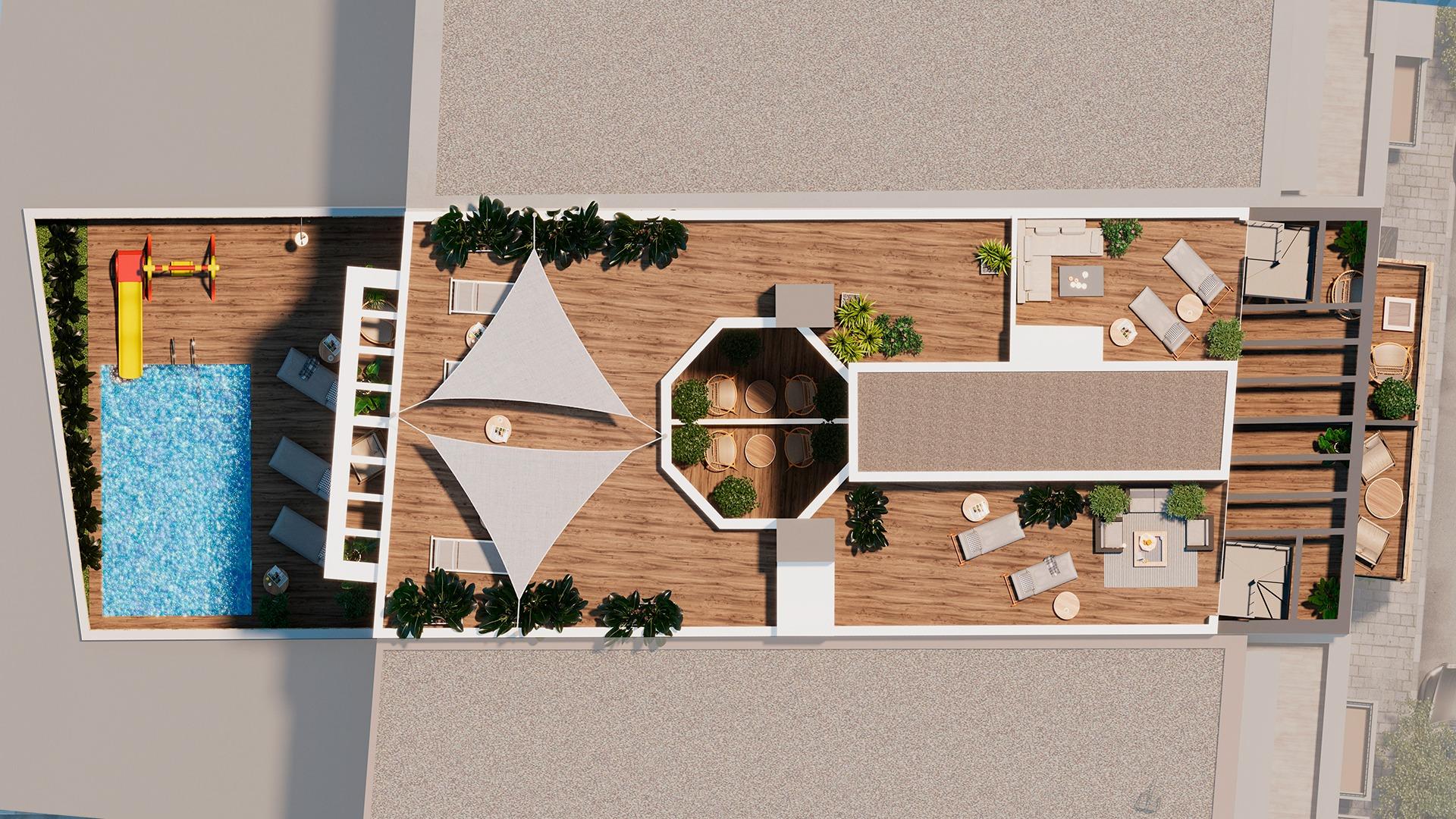 For sale - 2 Bedroom 2 Bathroom Apartment in Torrevieja - Playa de El Cura  - Alicante