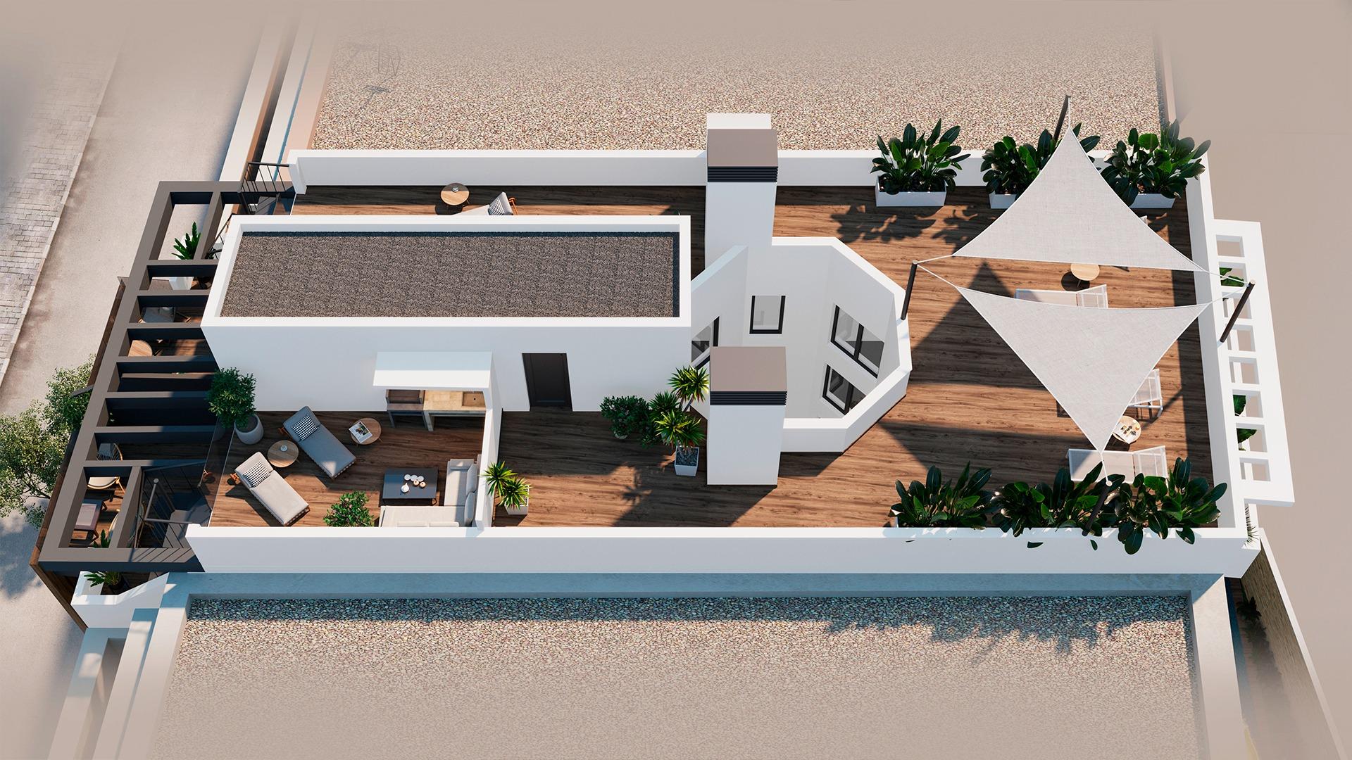 For sale - 2 Bedroom 2 Bathroom Apartment in Torrevieja - Playa de El Cura  - Alicante