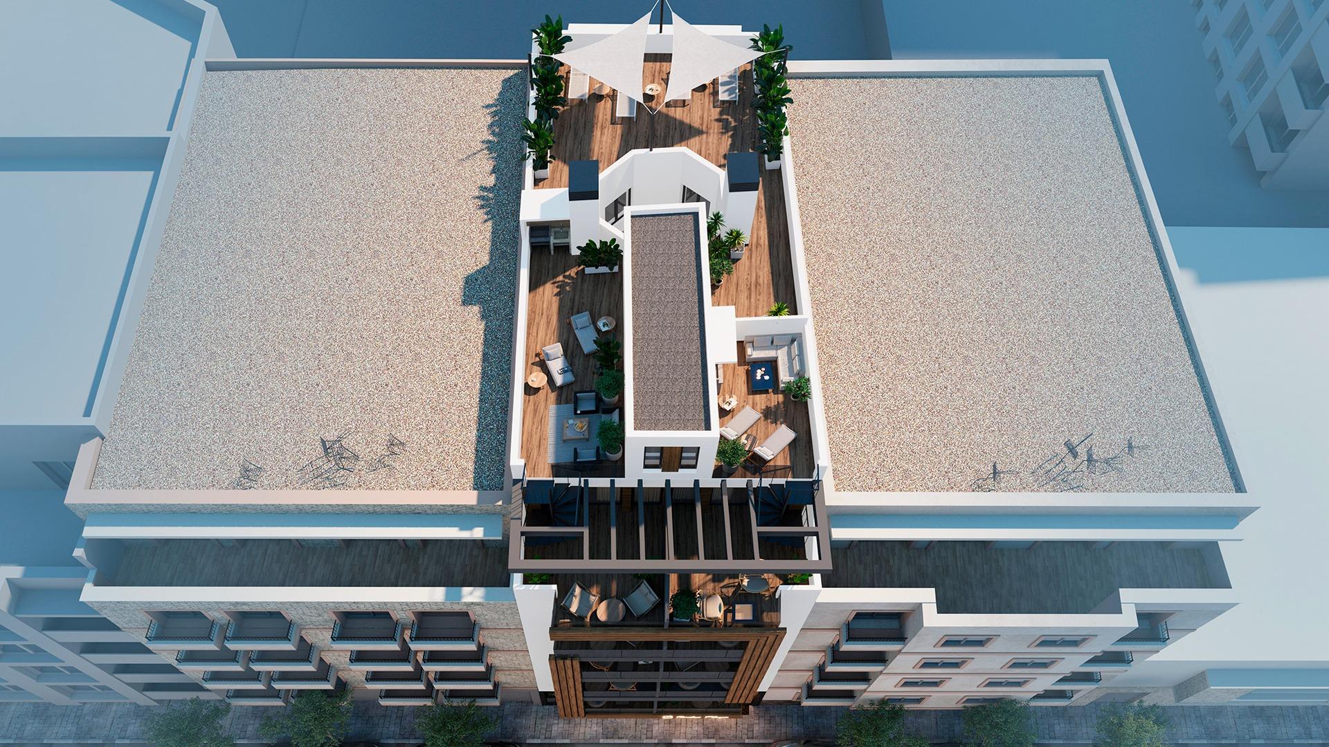 For sale - 2 Bedroom 1 Bathroom Penthouse in Torrevieja - Playa de El Cura  - Alicante