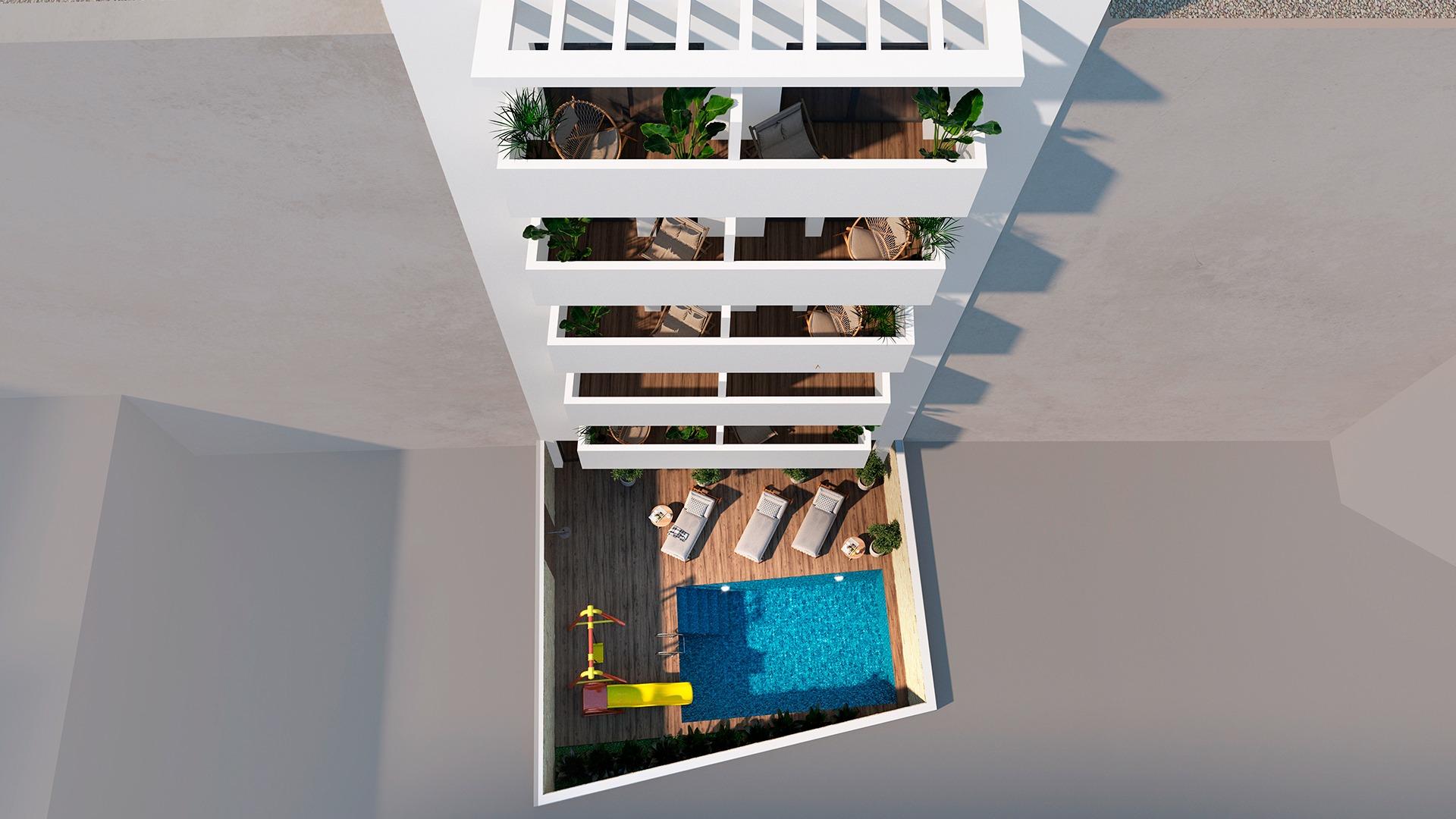 For sale - 2 Bedroom 1 Bathroom Penthouse in Torrevieja - Playa de El Cura  - Alicante