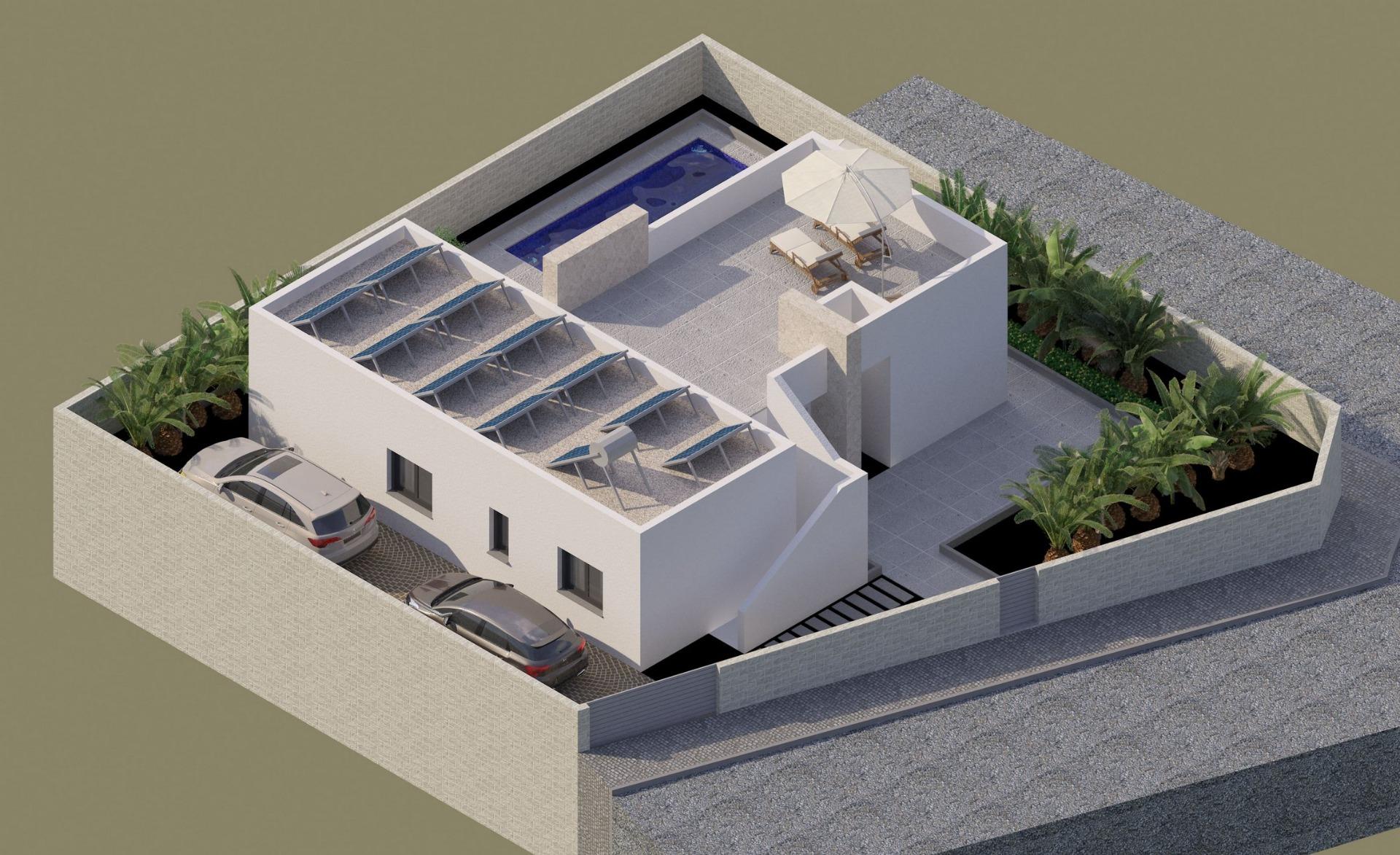 For sale - 3 Bedroom 2 Bathroom Villa in Benijofar - Pueblo  - Alicante