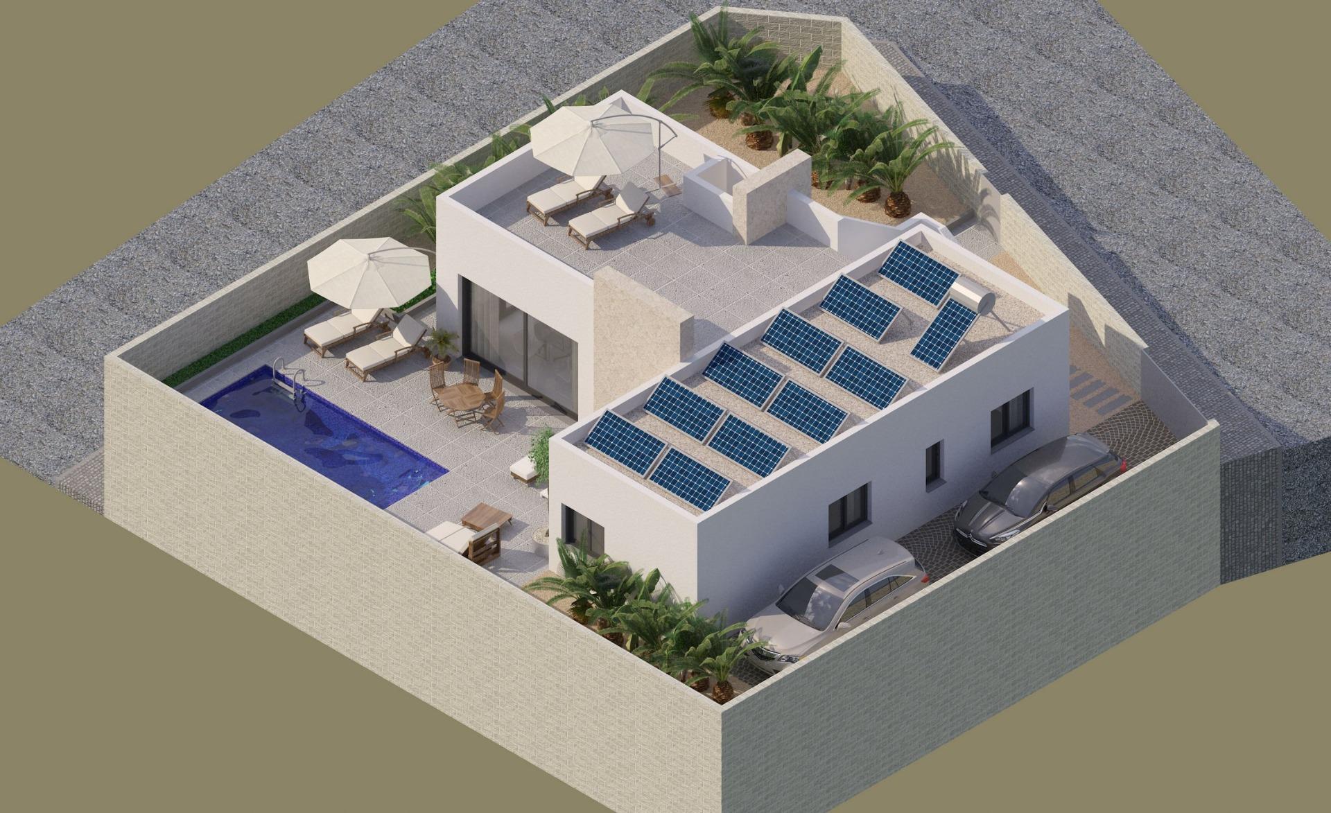 For sale - 3 Bedroom 2 Bathroom Villa in Benijofar - Pueblo  - Alicante