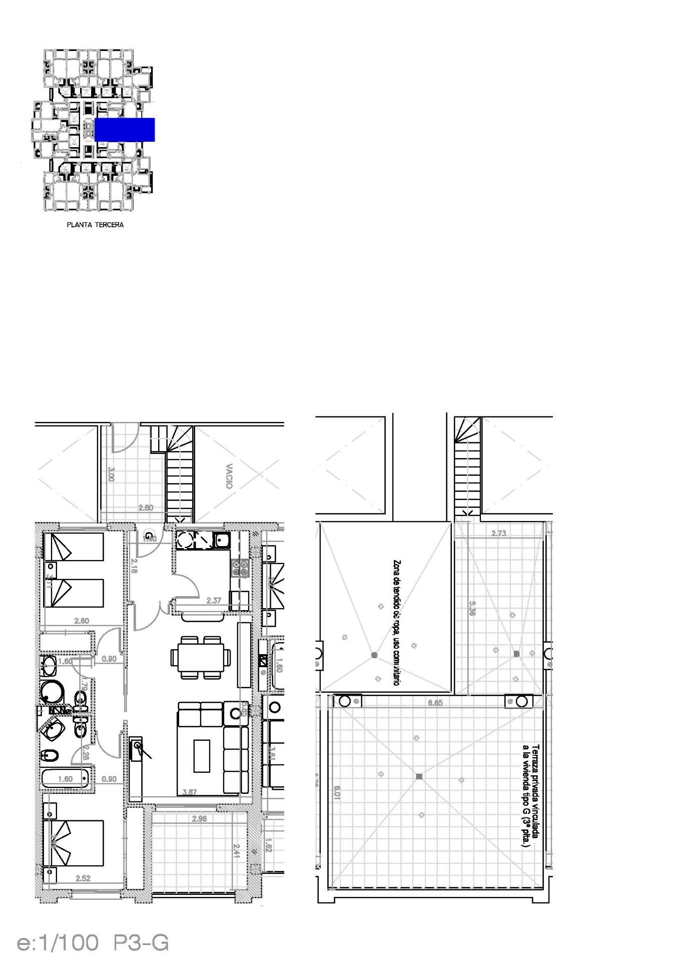 For sale - 2 Bedroom 2 Bathroom Penthouse in Orihuela Costa - Lomas de Cabo Roig  - Alicante