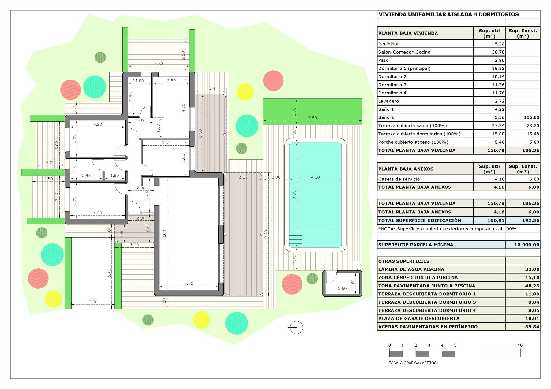 For sale - 4 Bedroom 2 Bathroom Villa in Pinoso - Rodriguillo  - Alicante