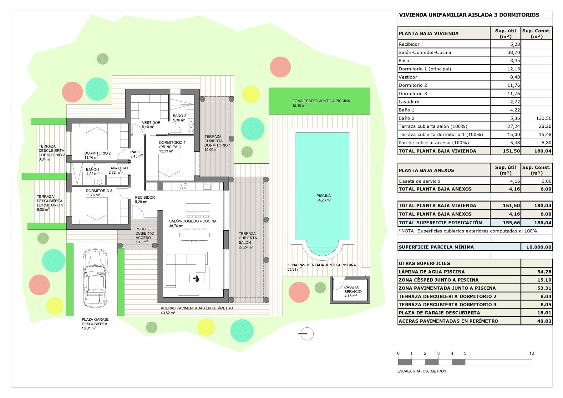 For sale - 3 Bedroom 2 Bathroom Villa in Pinoso - Rodriguillo  - Alicante