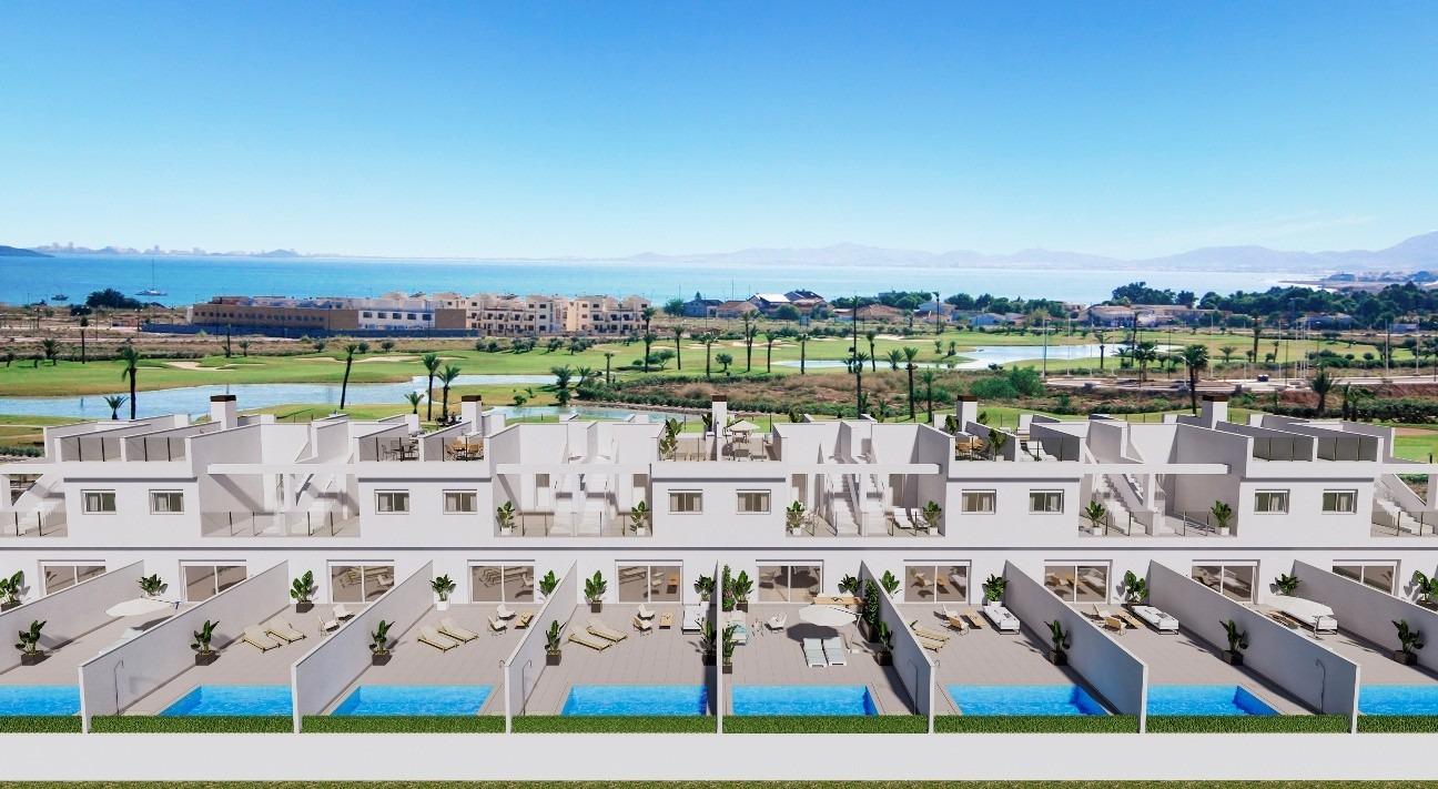 New Build - 3 Bedroom 2 Bathroom Town House in Los Alcazares - Serena Golf  - Murcia