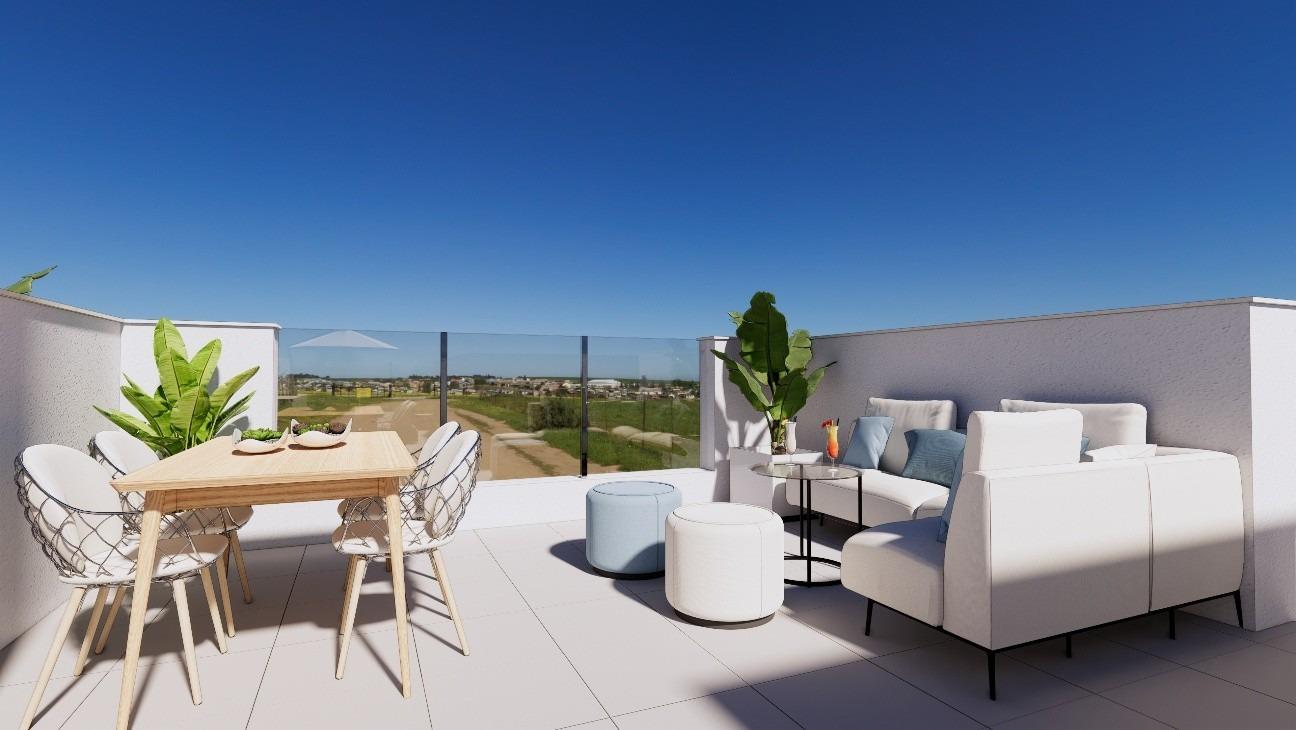 New Build - 3 Bedroom 2 Bathroom Town House in Los Alcazares - Serena Golf  - Murcia