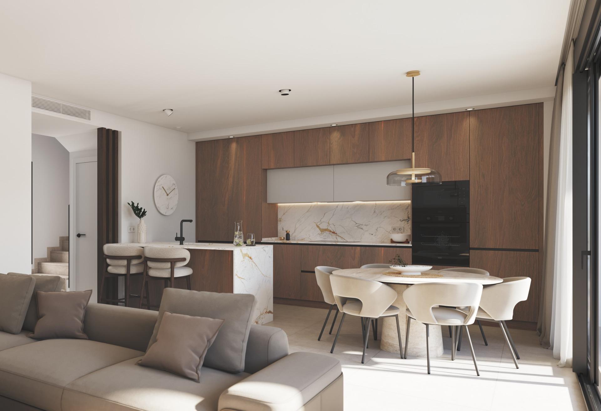 New Build - 3 Bedroom 3 Bathroom Villa in San Javier - Santiago De La Ribera  - Murcia