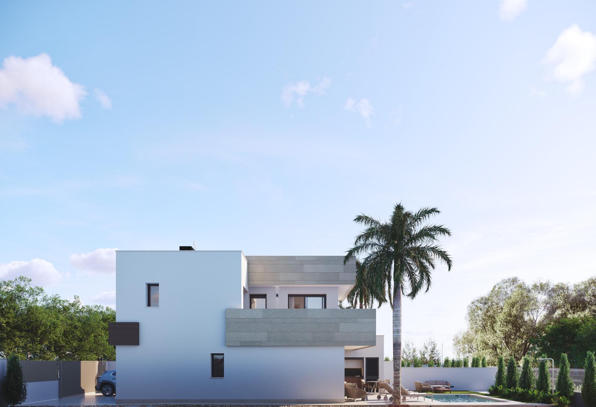 New Build - 3 Bedroom 3 Bathroom Villa in San Javier - Santiago De La Ribera  - Murcia