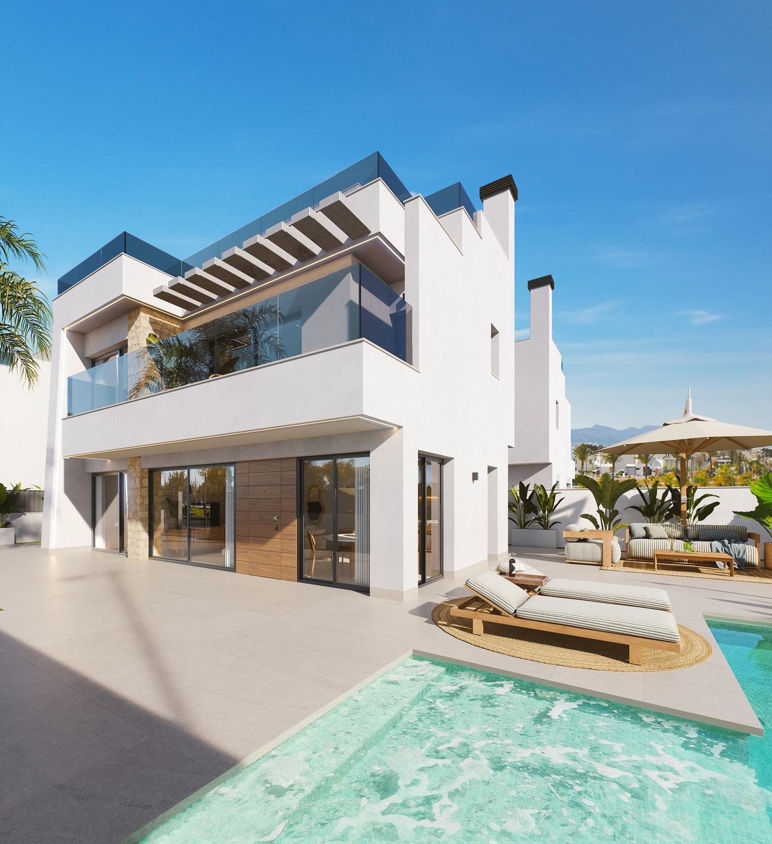 New Build - 4 Bedroom 4 Bathroom Villa in Torre Pacheco - Santa Rosalia Lake and Life Resort  - Murcia