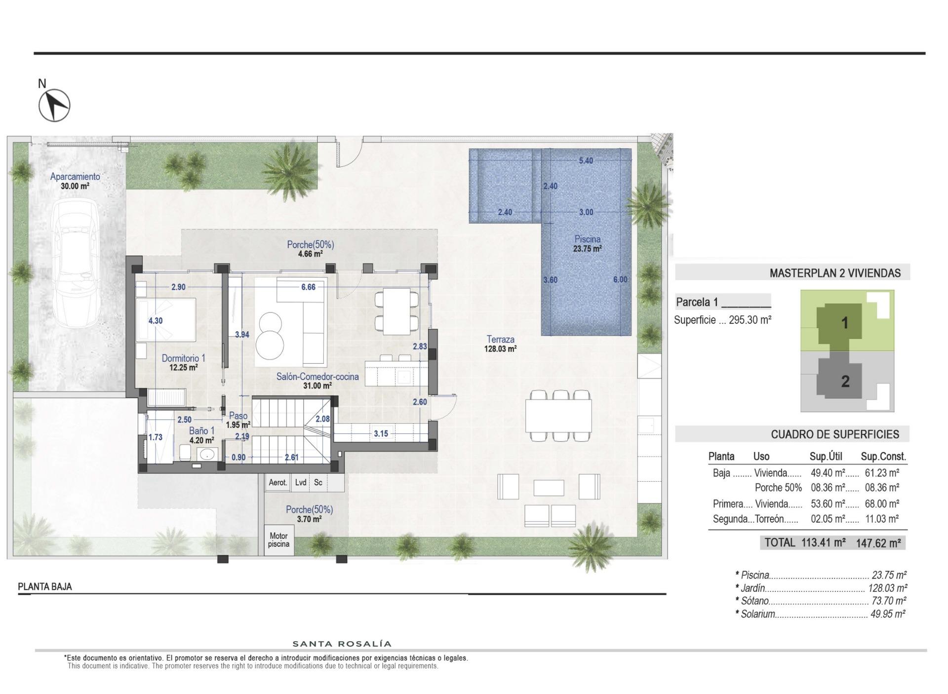 New Build - 4 Bedroom 4 Bathroom Villa in Torre Pacheco - Santa Rosalia Lake and Life Resort  - Murcia
