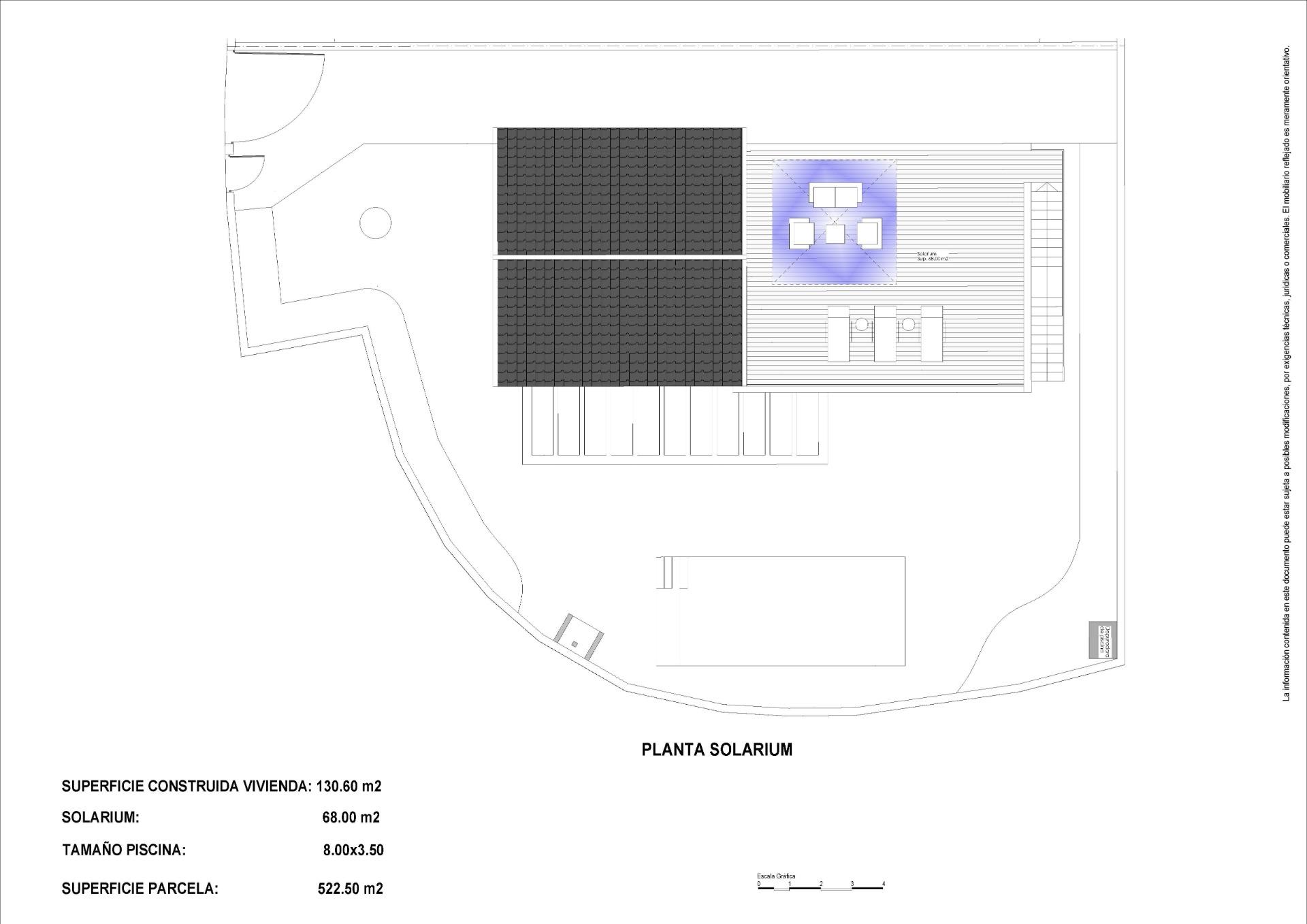New Build - 3 Bedroom 2 Bathroom Villa in Cabo de Palos - Cala Flores  - Murcia
