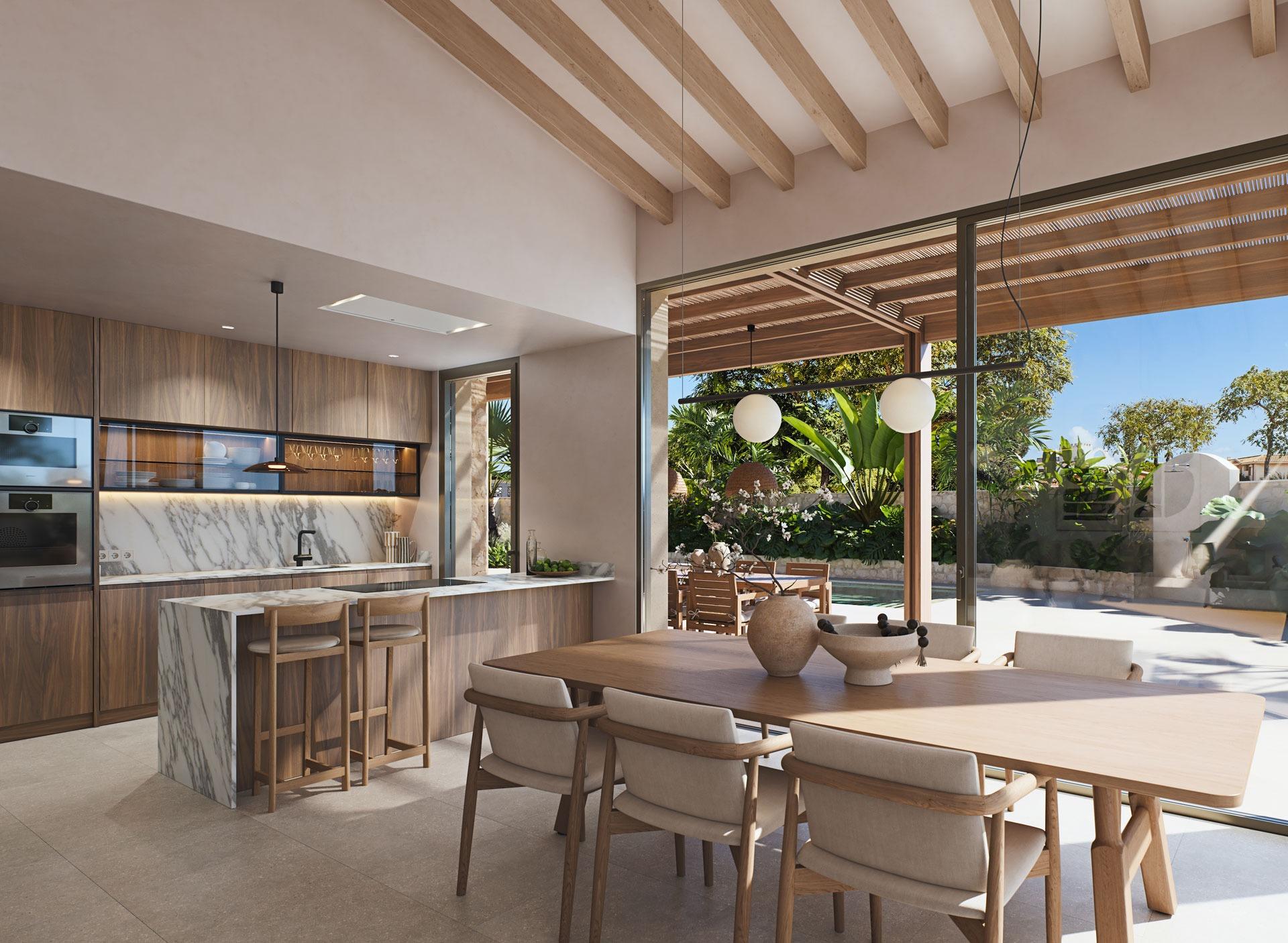 New Build - 3 Bedroom 2 Bathroom Villa in Cabo de Palos - Cala Flores  - Murcia