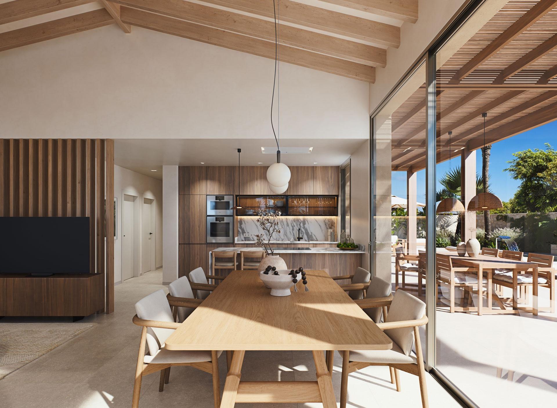 New Build - 3 Bedroom 2 Bathroom Villa in Cabo de Palos - Cala Flores  - Murcia