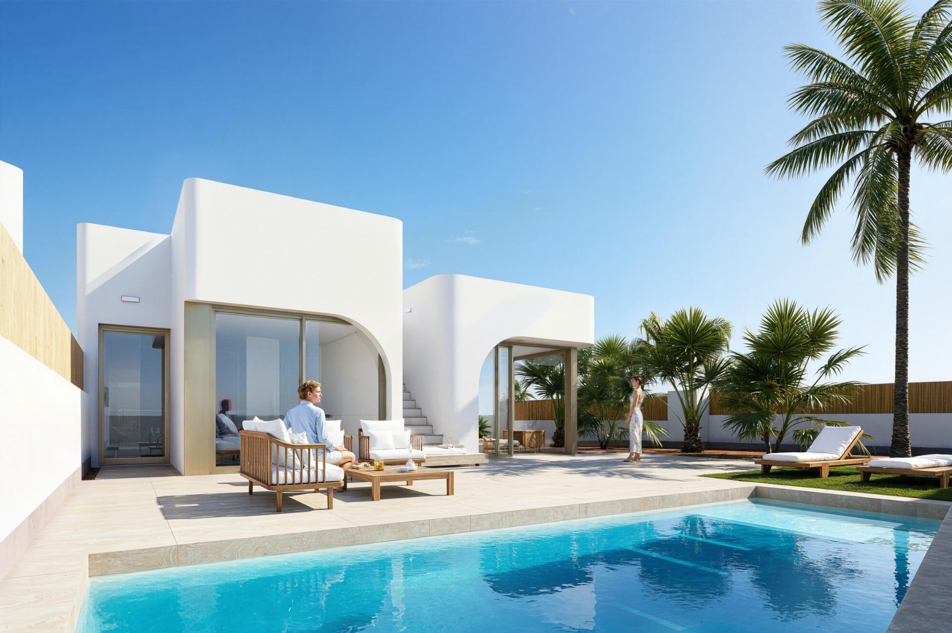 New Build - 3 Bedroom 2 Bathroom Villa in Los Alcazares - La Serena Golf  - Murcia