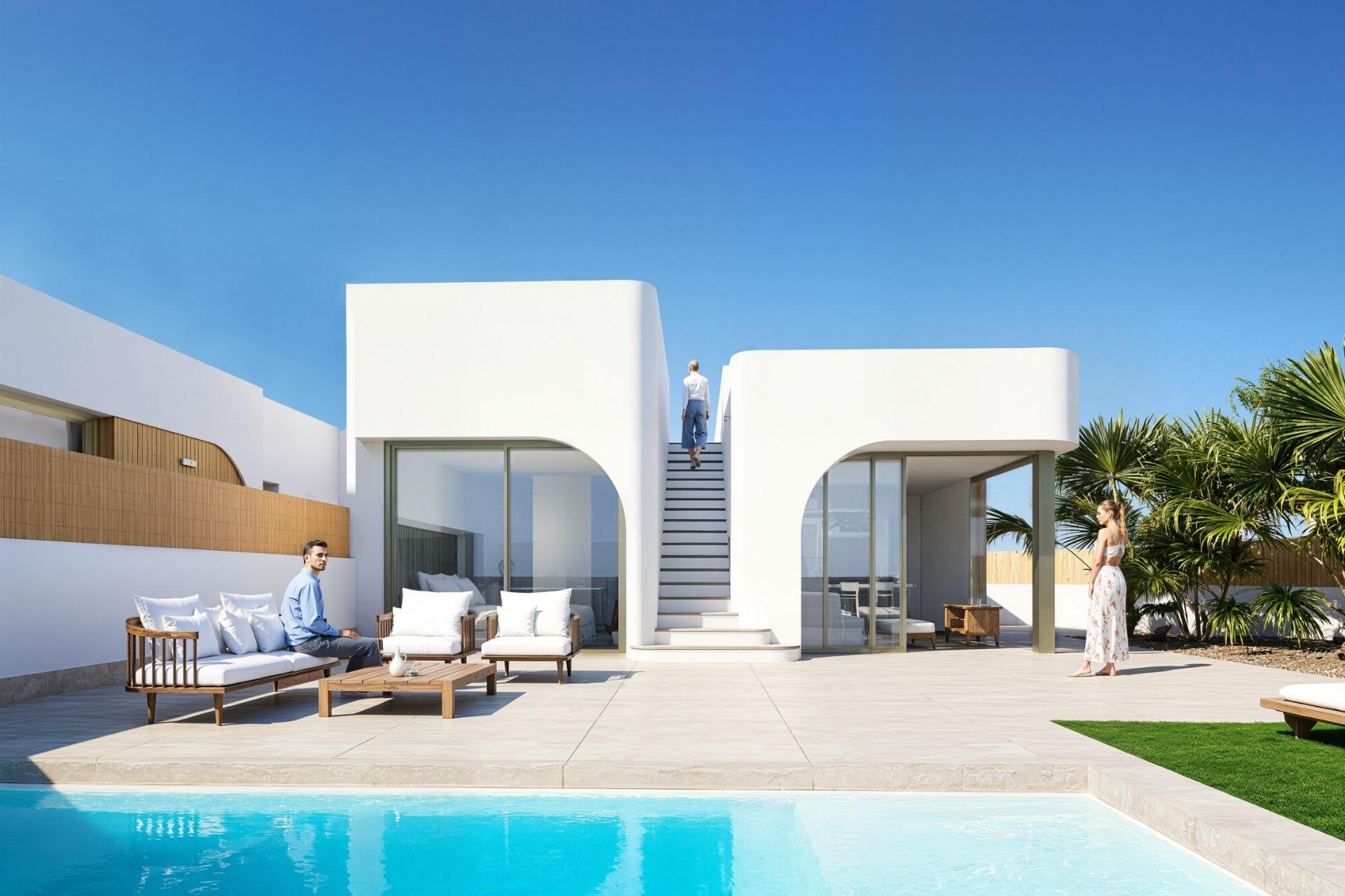 New Build - 3 Bedroom 2 Bathroom Villa in Los Alcazares - La Serena Golf  - Murcia
