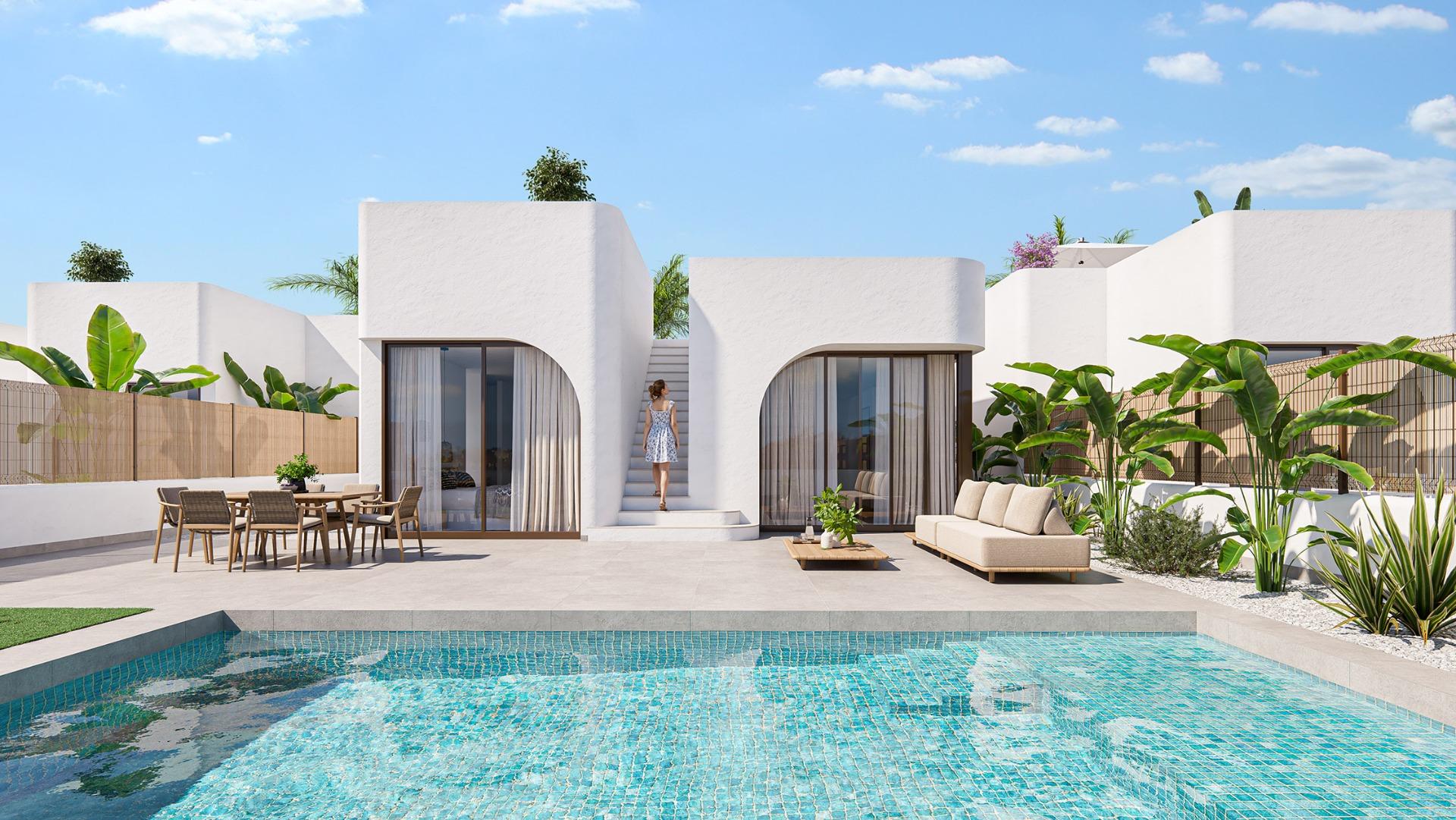 New Build - 3 Bedroom 2 Bathroom Villa in Los Alcazares - La Serena Golf  - Murcia