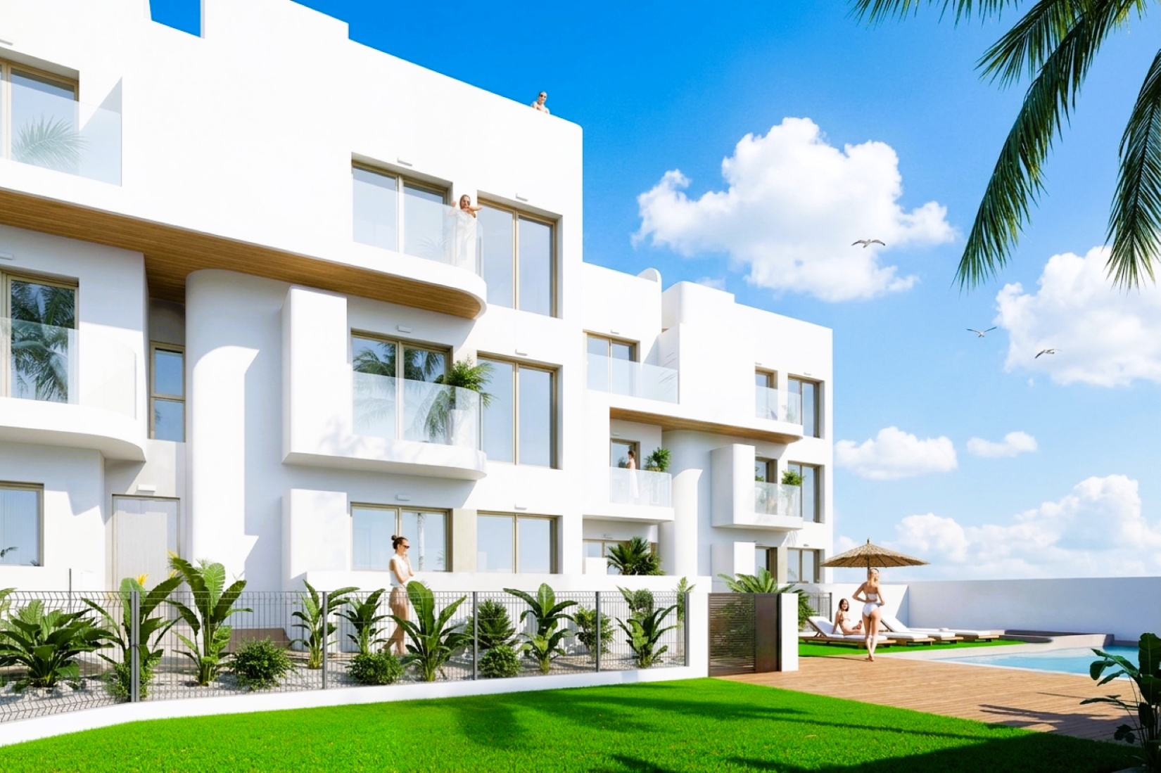 For sale - 2 Bedroom 2 Bathroom Apartment in Los Alcazares - Serena Golf  - Murcia