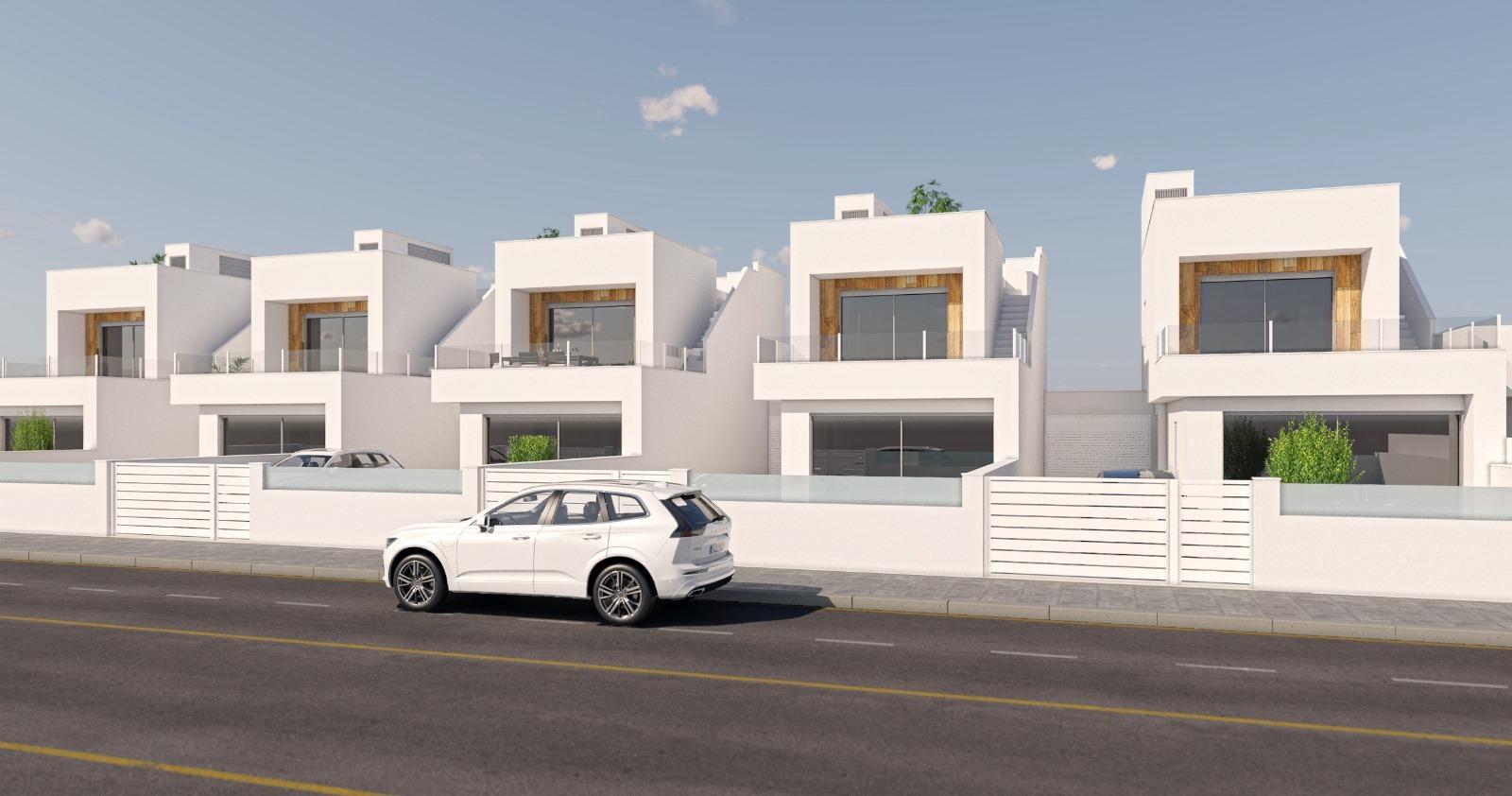 New Build - 3 Bedroom 2 Bathroom Villa in San Pedro del Pinatar - Polideportivo  - Murcia