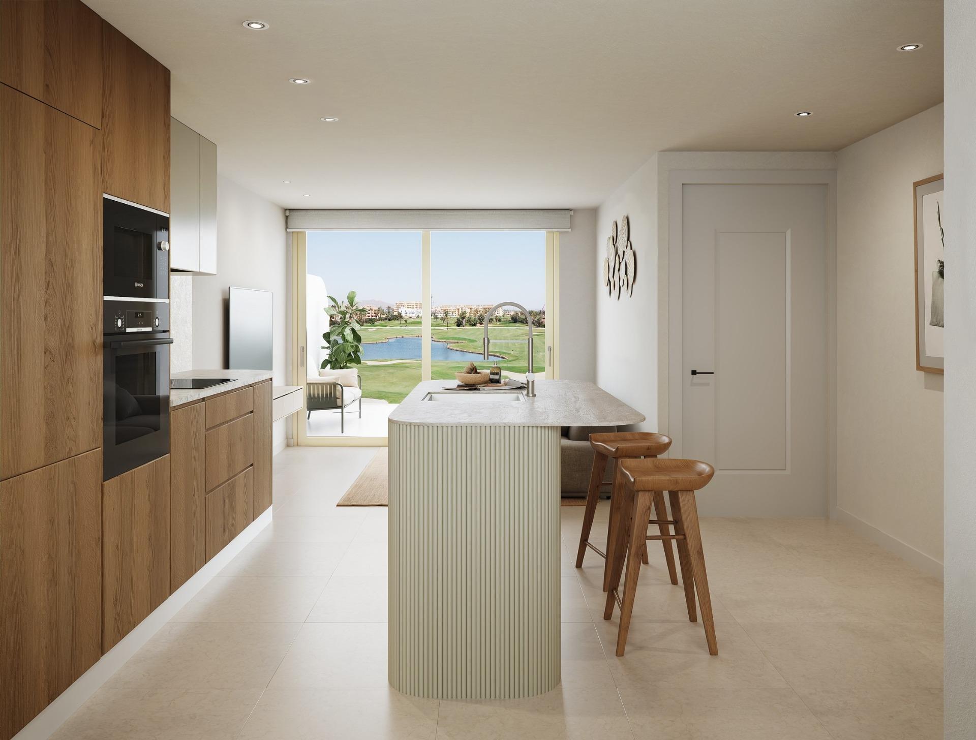 New Build - 2 Bedroom 2 Bathroom Apartment in Los Alcazares - Serena Golf  - Murcia