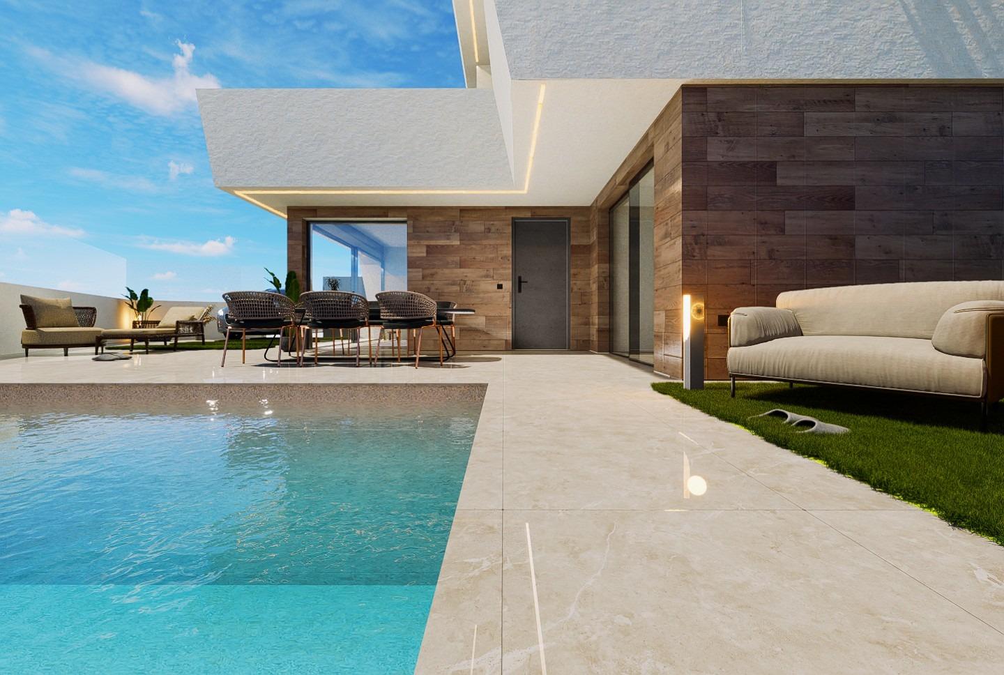 New Build - 3 Bedroom 3 Bathroom Villa in San Pedro del Pinatar - Centro  - Murcia