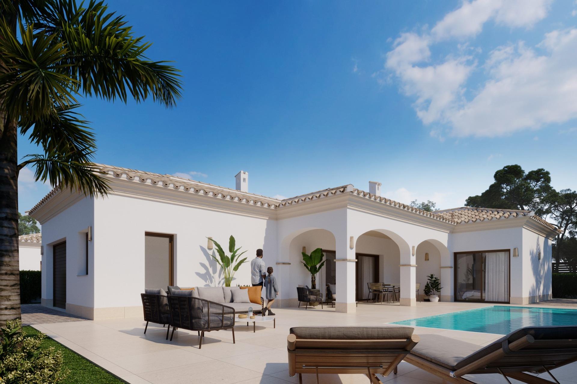 New Build - 3 Bedroom 3 Bathroom Villa in San Pedro del Pinatar - Lo Pagan  - Murcia