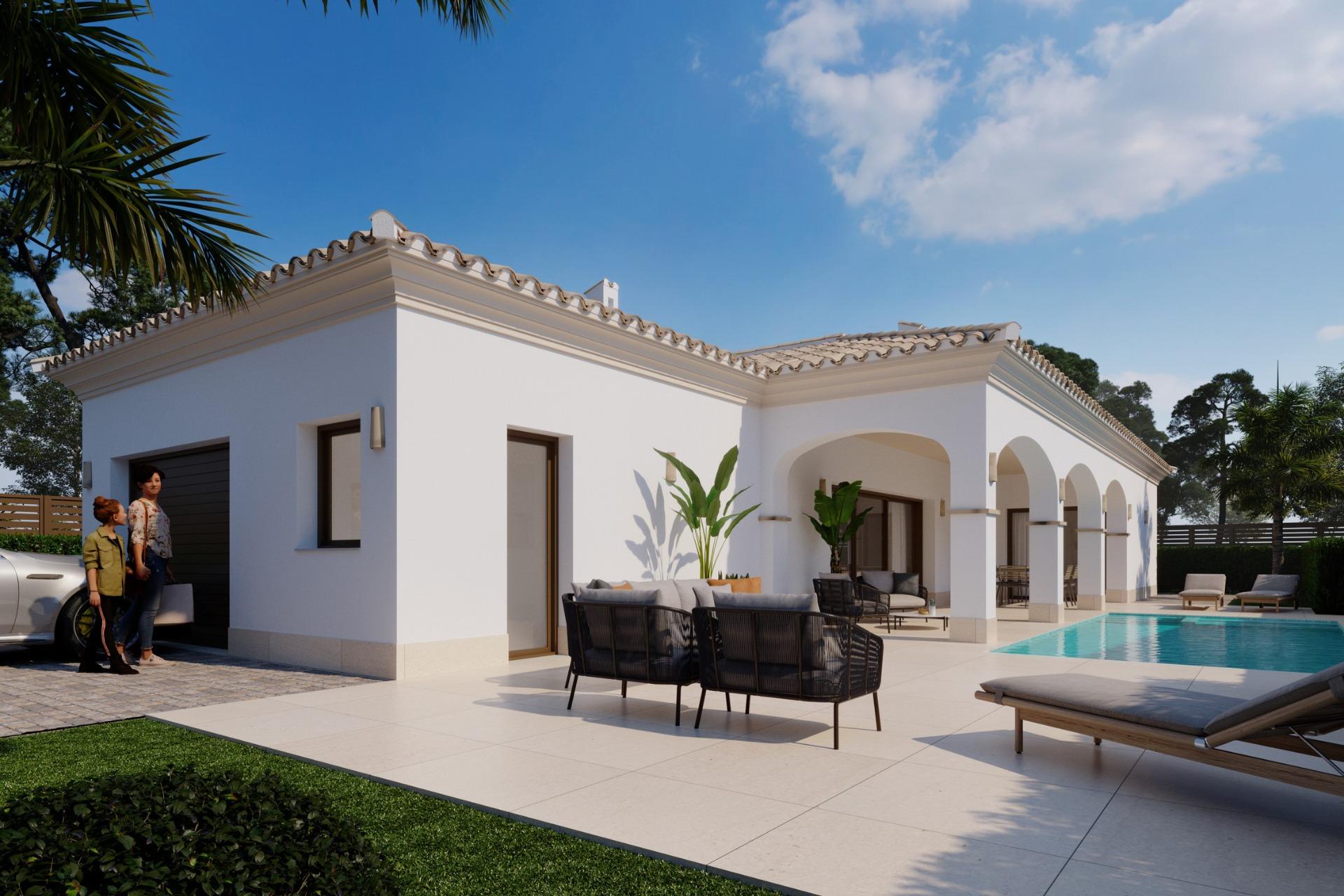 New Build - 3 Bedroom 3 Bathroom Villa in San Pedro del Pinatar - Lo Pagan  - Murcia