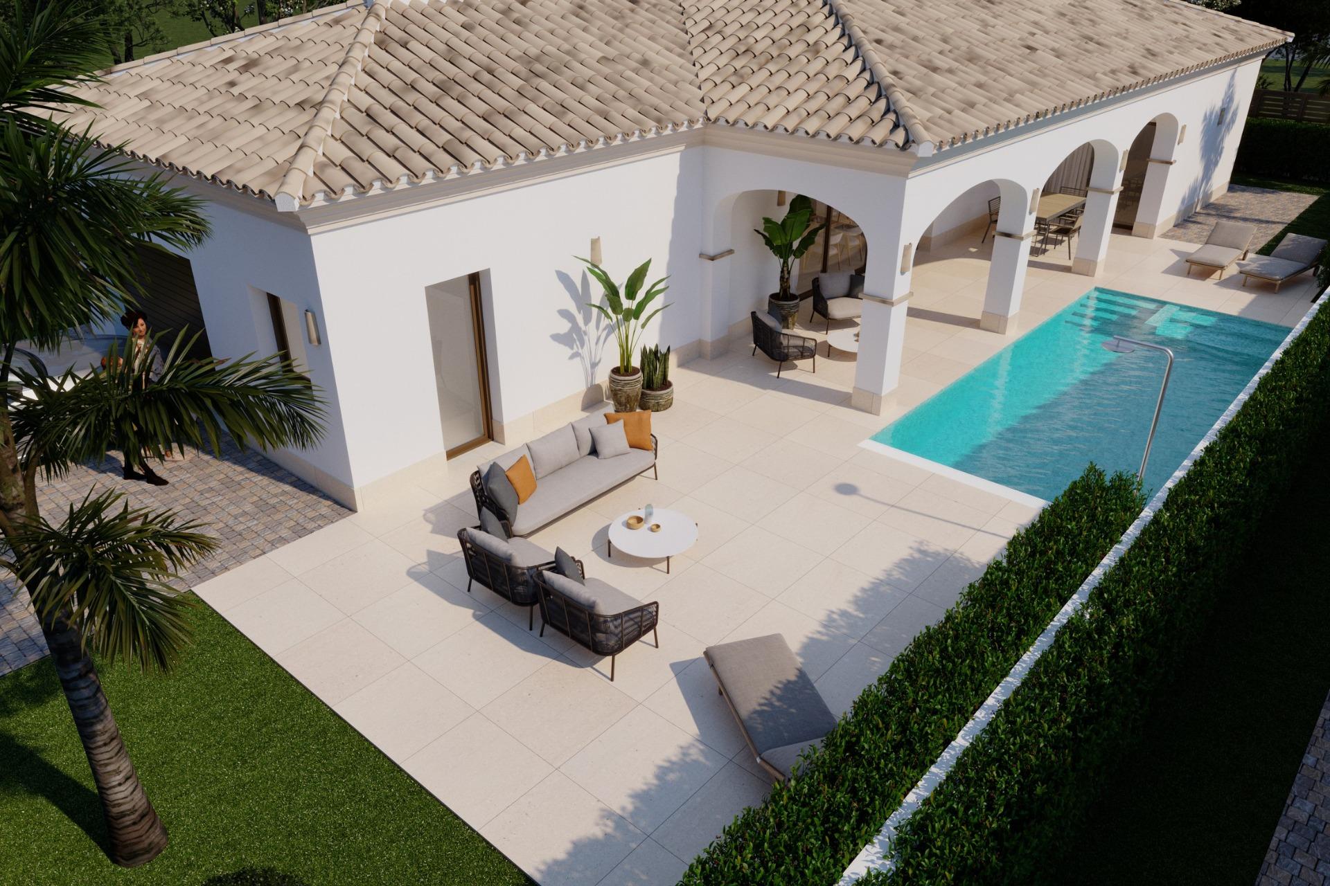 New Build - 3 Bedroom 3 Bathroom Villa in San Pedro del Pinatar - Lo Pagan  - Murcia