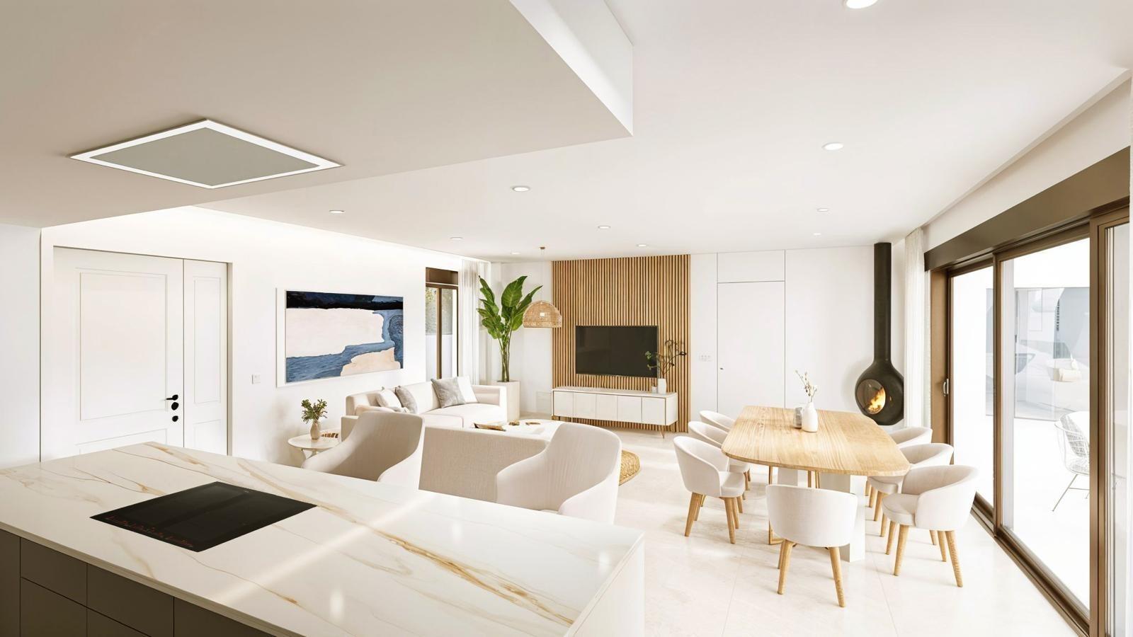 New Build - 3 Bedroom 3 Bathroom Villa in San Pedro del Pinatar - Lo Pagan  - Murcia