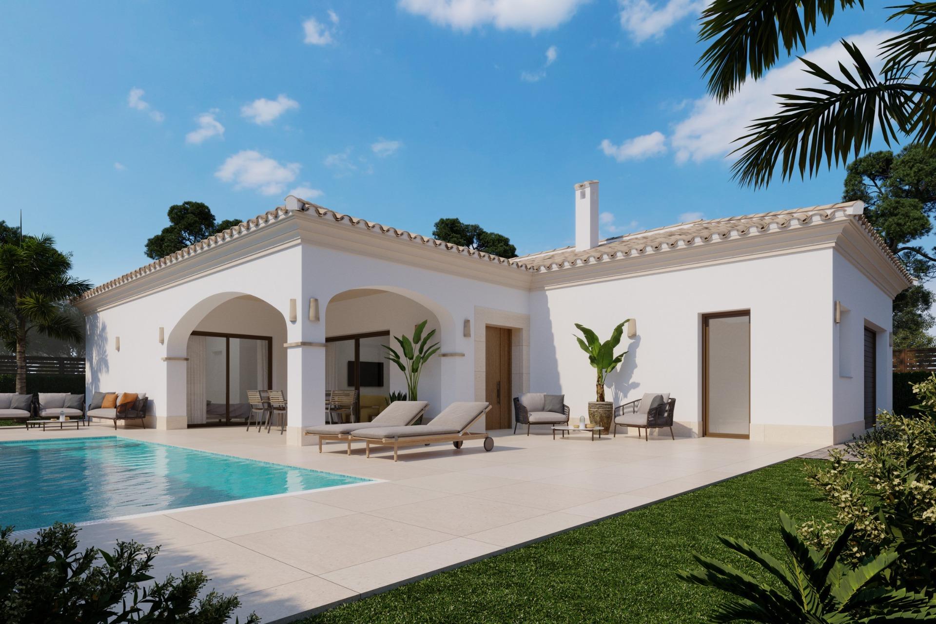 New Build - 3 Bedroom 3 Bathroom Villa in San Pedro del Pinatar - Lo Pagan  - Murcia