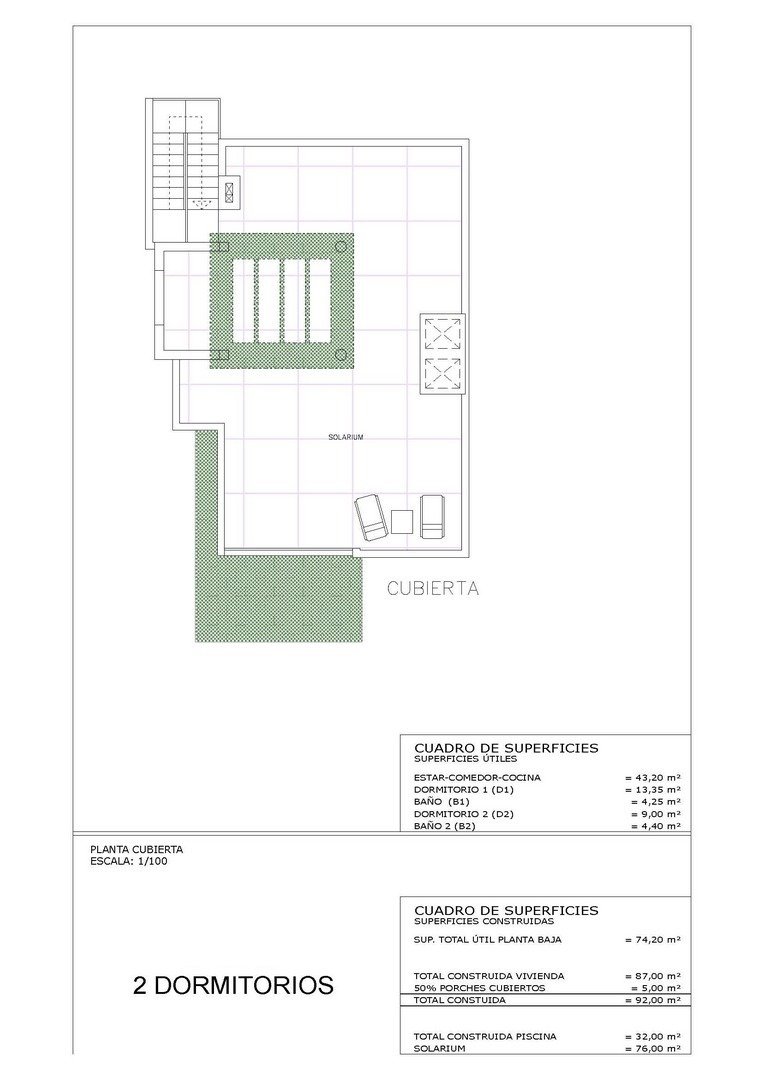 New Build - 2 Bedroom 2 Bathroom Villa in Cartagena - Playa Honda  - Murcia