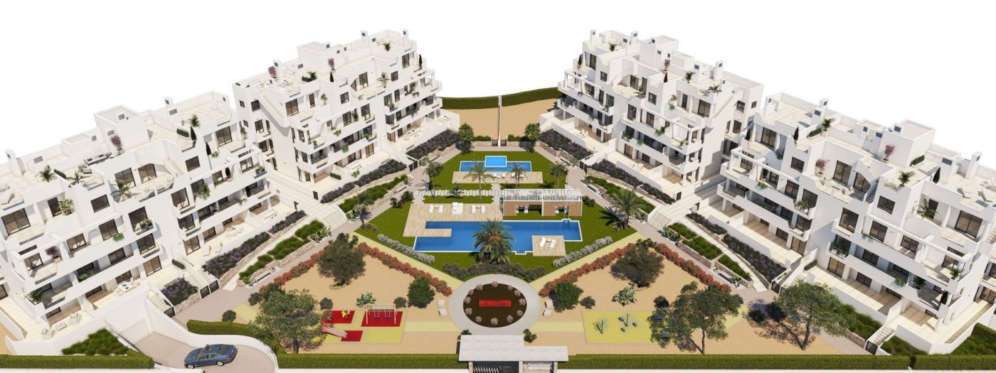 New Build - 2 Bedroom 2 Bathroom Penthouse in Torre Pacheco - Santa Rosalia Lake and Life Resort  - Murcia
