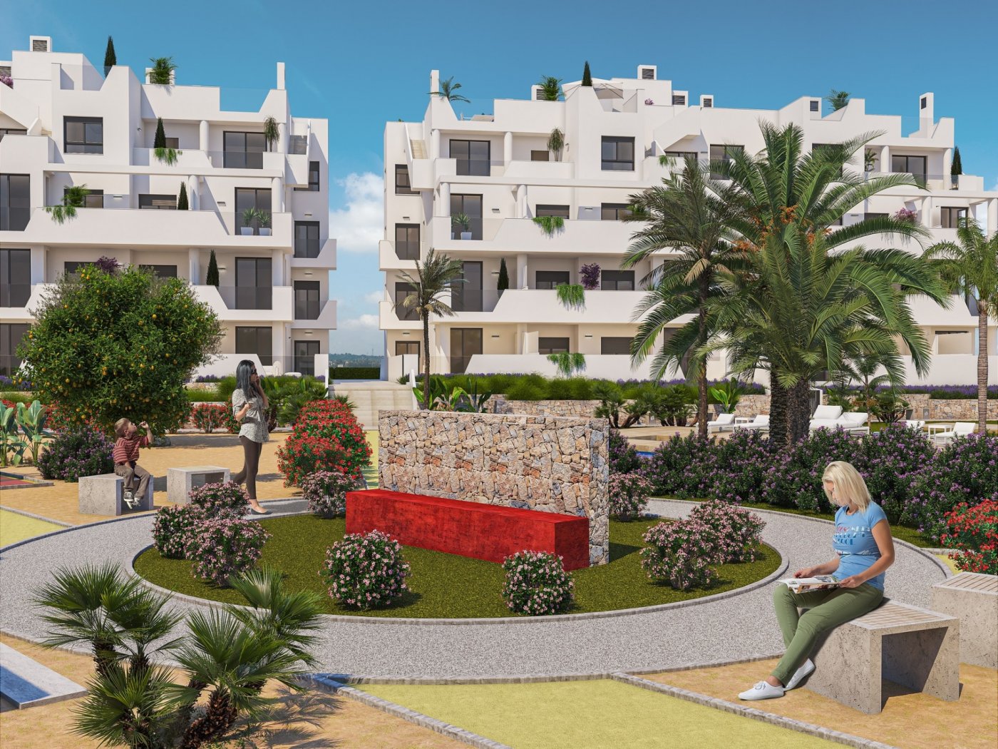 New Build - 2 Bedroom 2 Bathroom Penthouse in Torre Pacheco - Santa Rosalia Lake and Life Resort  - Murcia