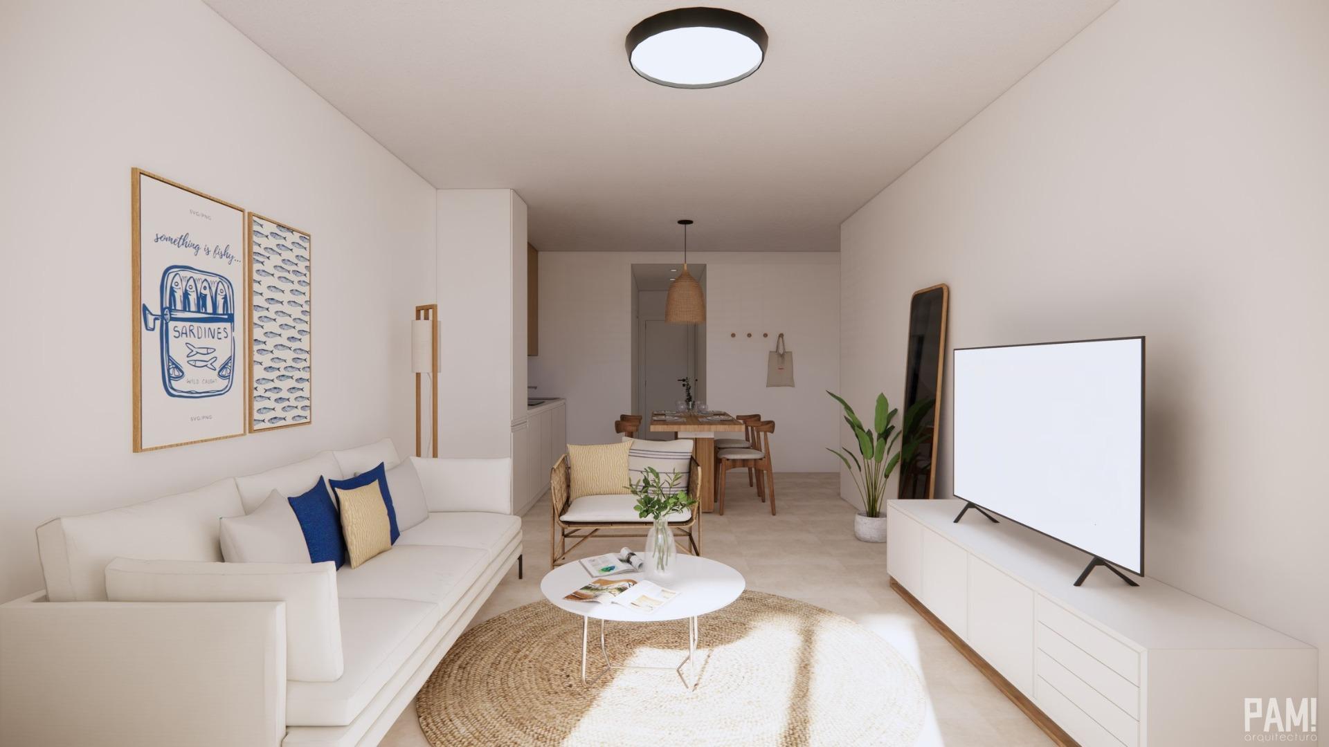 For sale - 2 Bedroom 2 Bathroom Apartment in Pilar de La Horadada - Torre De La Horadada  - Alicante