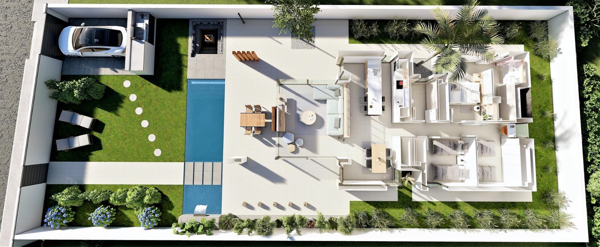 For sale - 3 Bedroom 2 Bathroom Villa in San Fulgencio - El Oasis  - Alicante