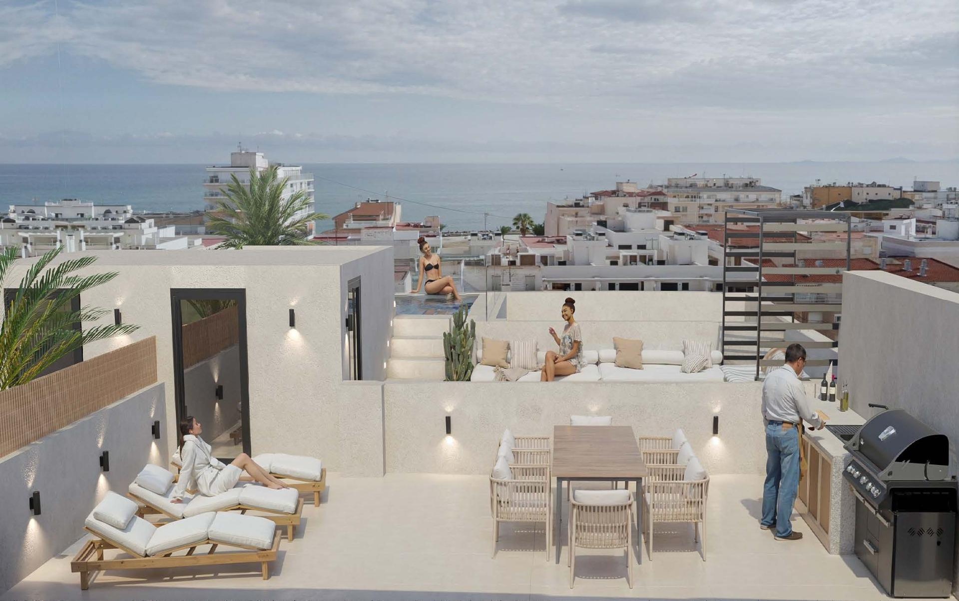 For sale - 2 Bedroom 2 Bathroom Penthouse in Torrevieja - Playa de El Cura  - Alicante