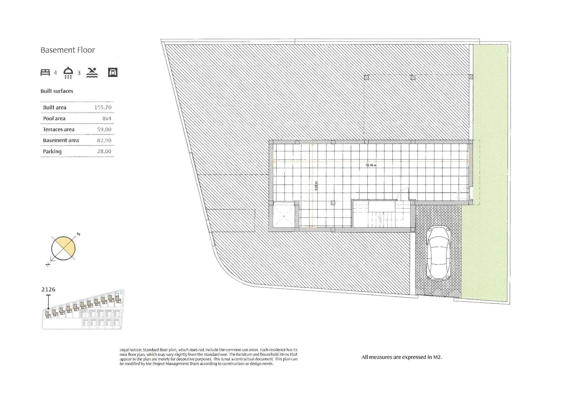 For sale - 4 Bedroom 3 Bathroom Villa in Algorfa - La Finca Golf  - Alicante