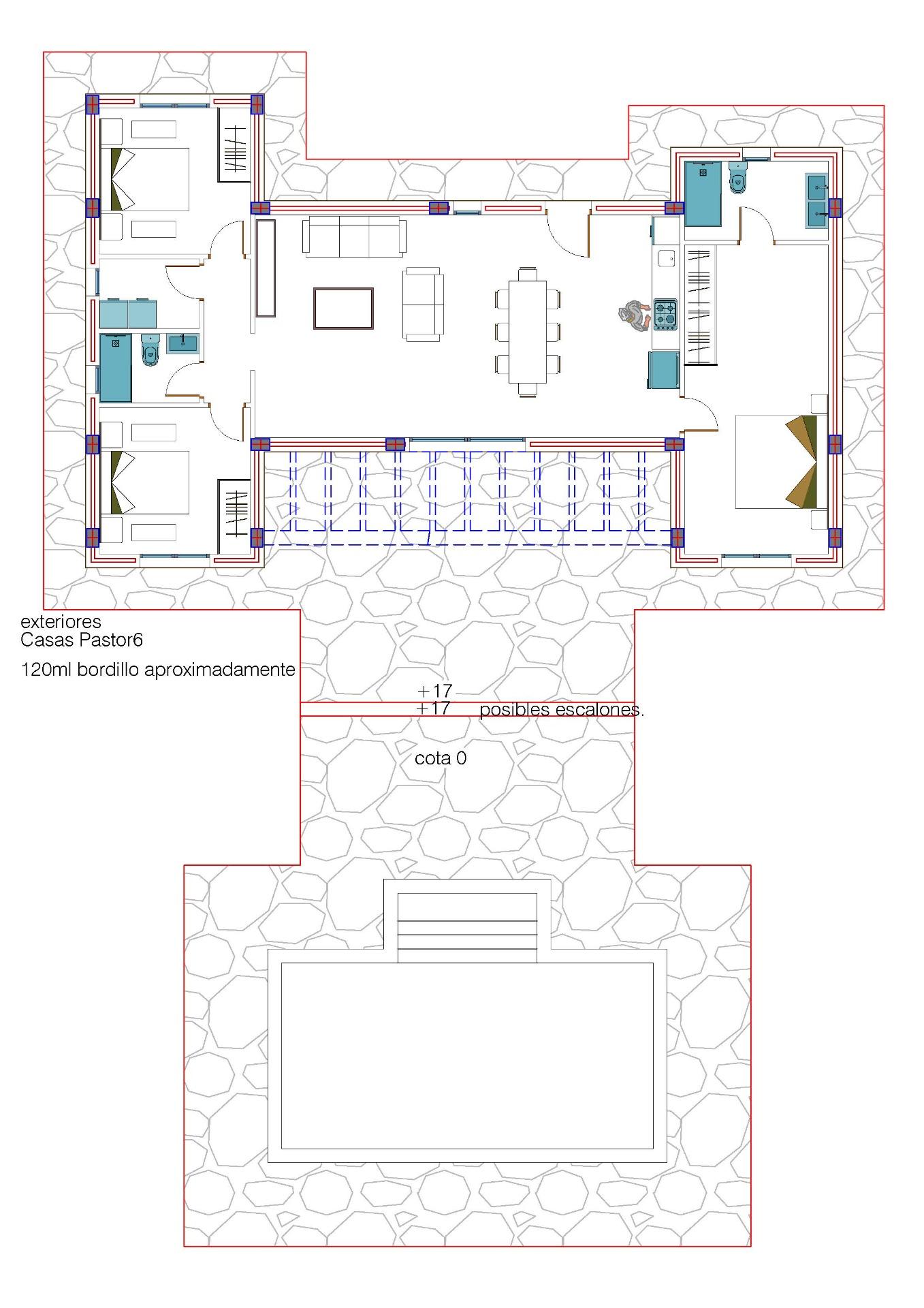 For sale - 3 Bedroom 2 Bathroom Villa in Pinoso - Camino Del Prado  - Alicante