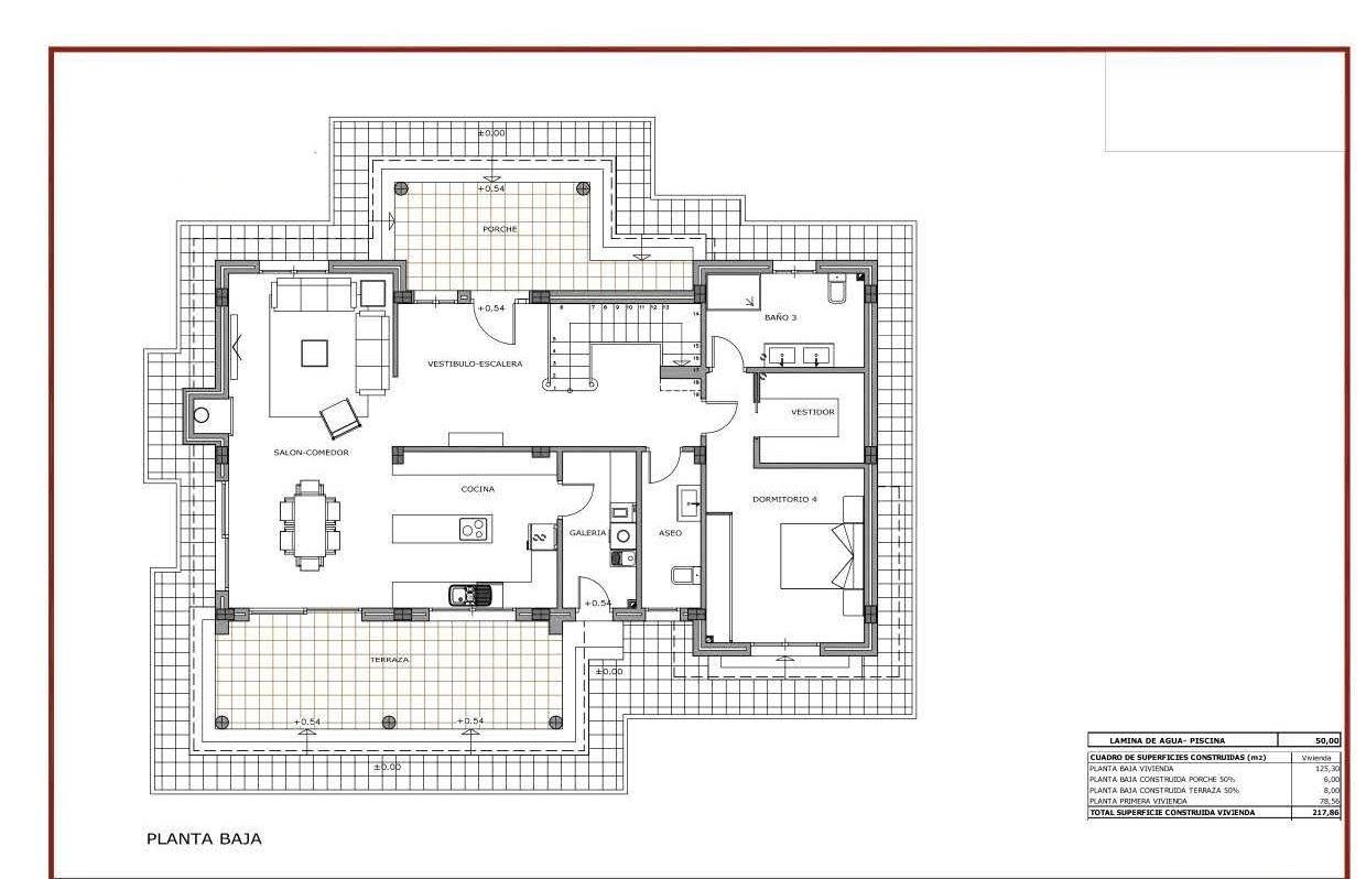 For sale - 4 Bedroom 3 Bathroom Villa in Pinoso - Camino Del Prado  - Alicante