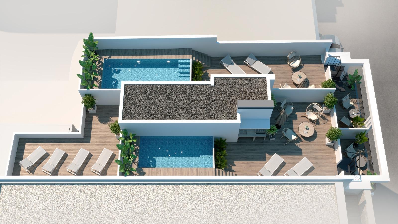 For sale - 2 Bedroom 2 Bathroom Apartment in Torrevieja - Playa de El Cura  - Alicante