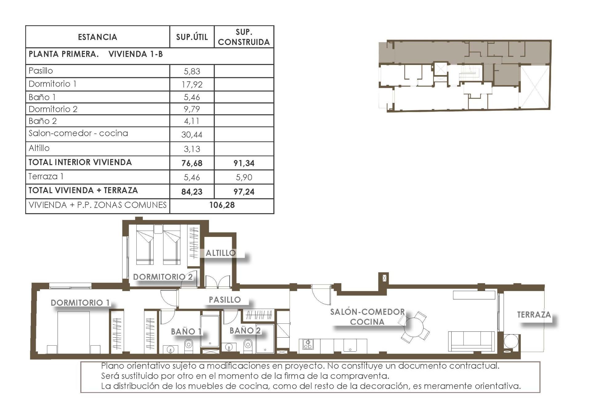 For sale - 2 Bedroom 2 Bathroom Apartment in Torrevieja - Playa de El Cura  - Alicante
