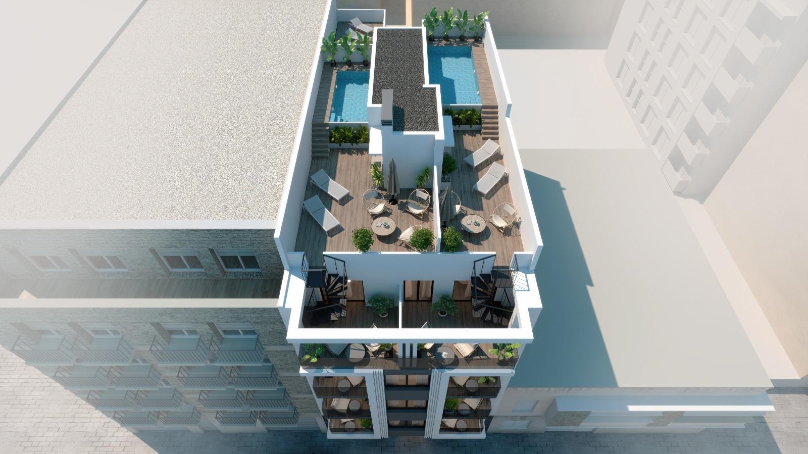 For sale - 2 Bedroom 2 Bathroom Penthouse in Torrevieja - Playa de El Cura  - Alicante