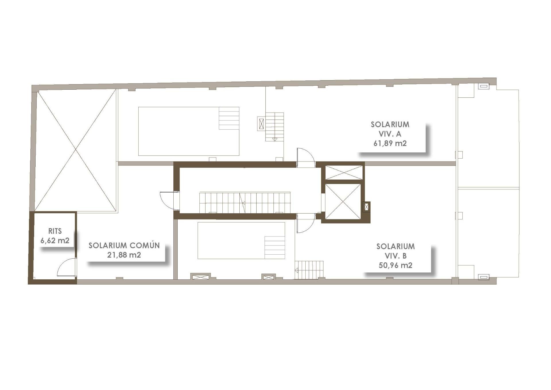 For sale - 2 Bedroom 2 Bathroom Penthouse in Torrevieja - Playa de El Cura  - Alicante