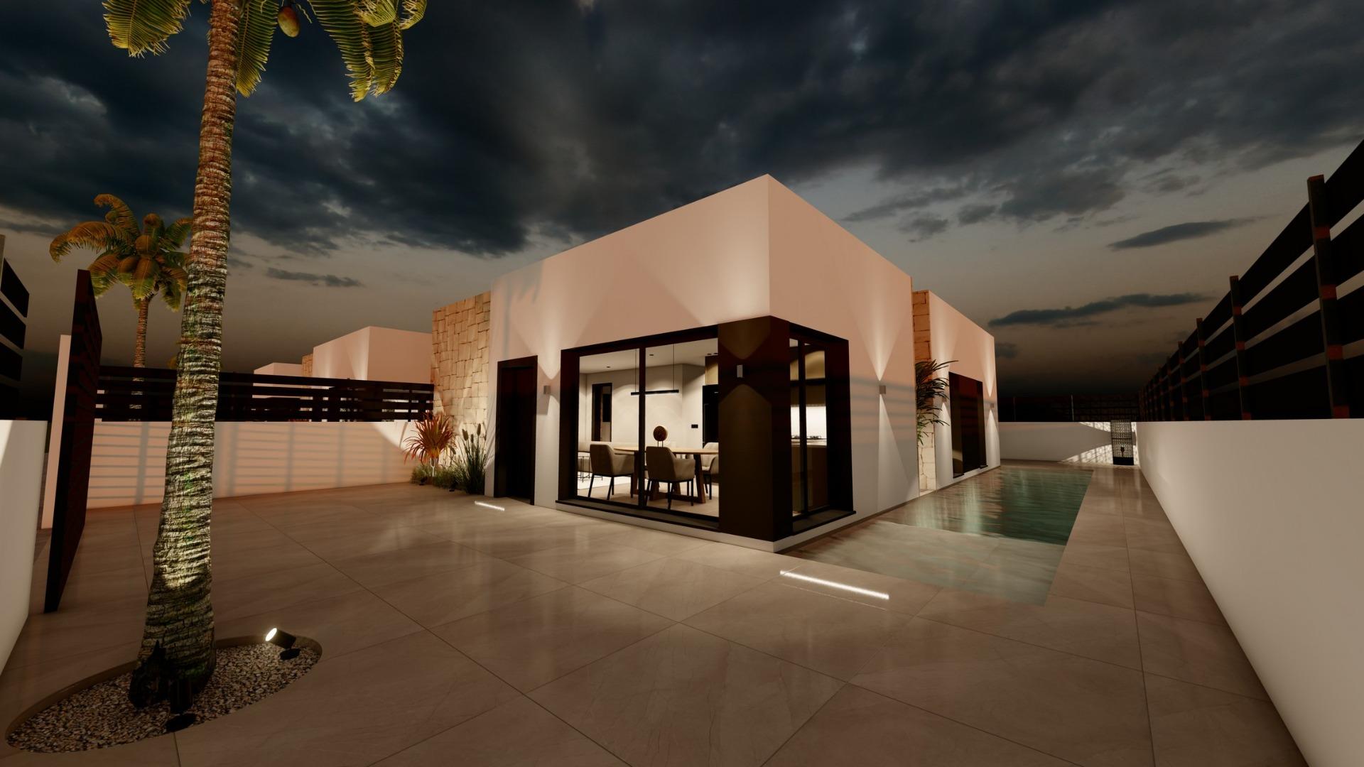 For sale - 3 Bedroom 2 Bathroom Villa in Benijofar - Urb. Monteazul  - Alicante