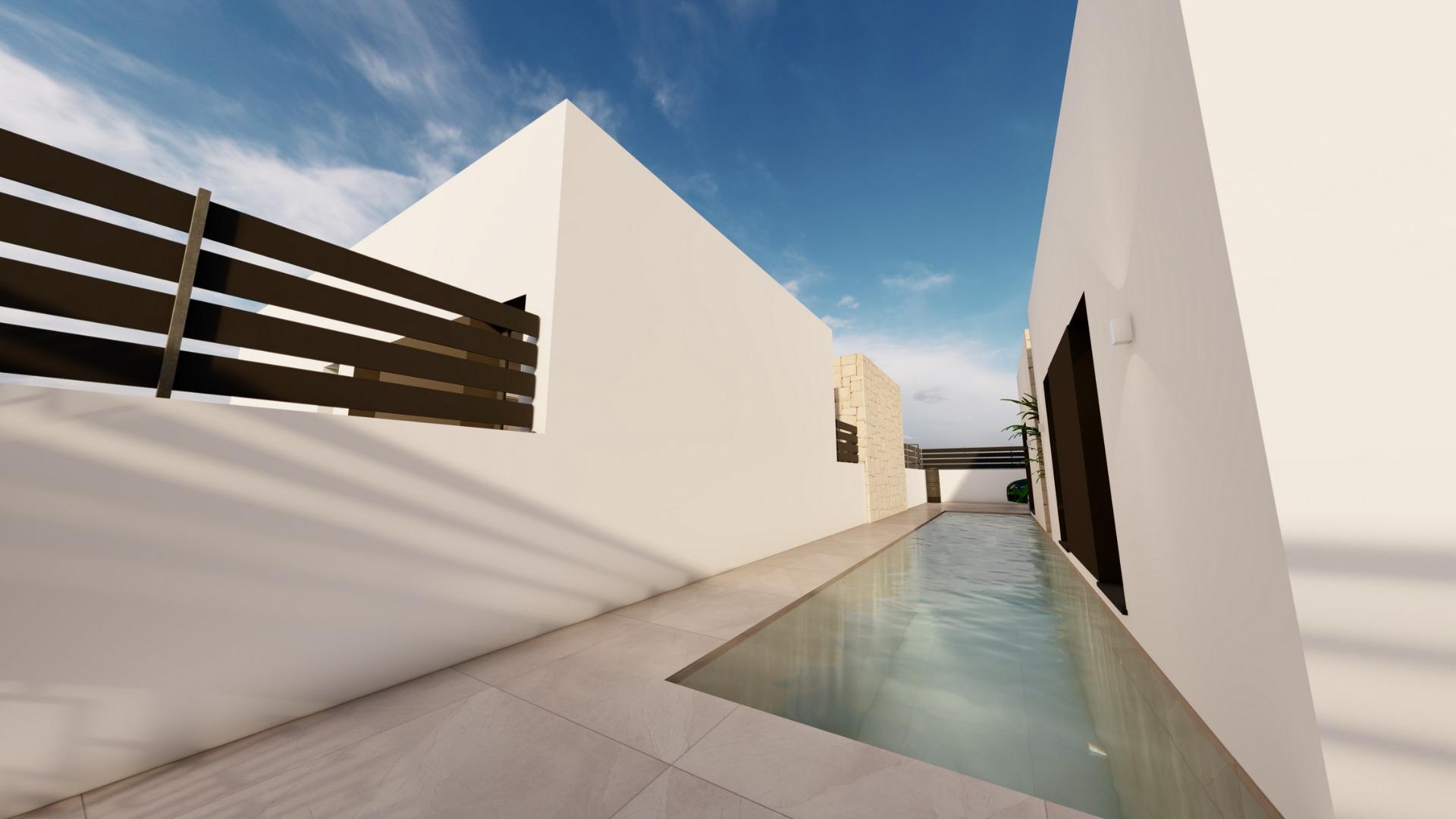 For sale - 3 Bedroom 2 Bathroom Villa in Benijofar - Urb. Monteazul  - Alicante