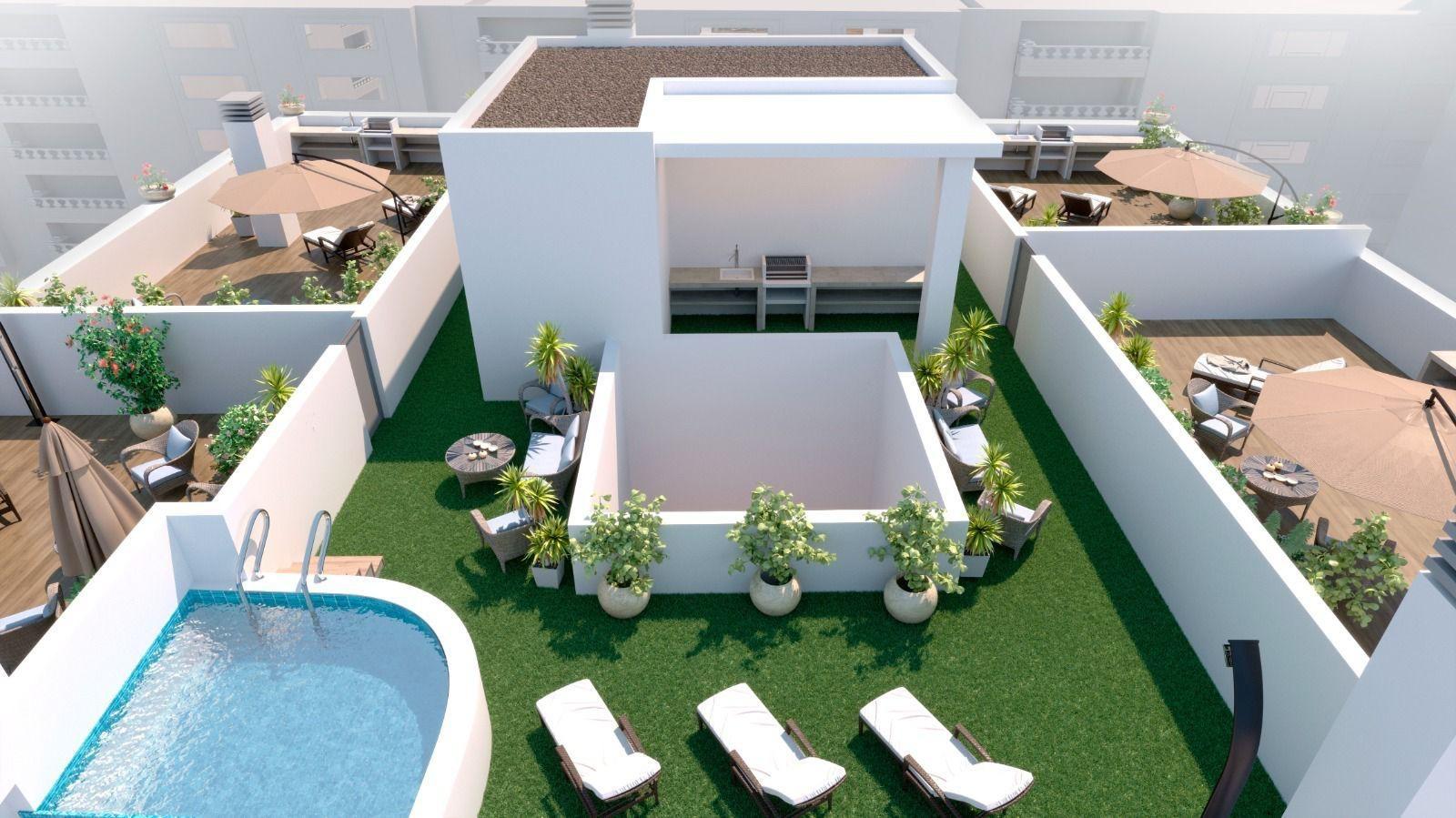 For sale - 2 Bedroom 2 Bathroom Penthouse in Torrevieja - Parque de las Naciones  - Alicante