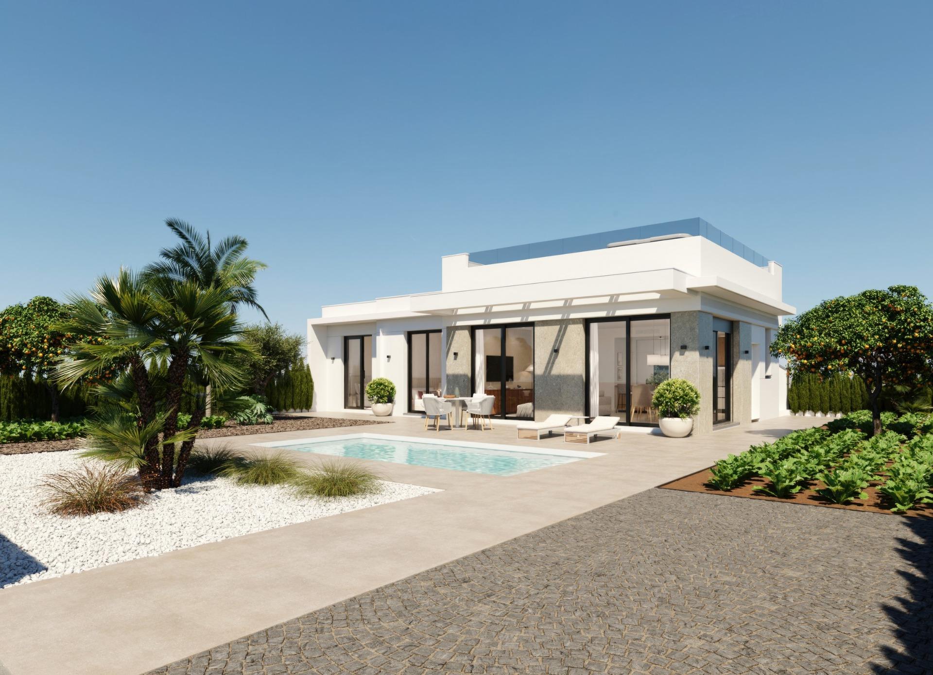 New Build - 3 Bedroom 2 Bathroom Villa in Fuente Álamo - Hacienda Del Álamo Golf  - Murcia