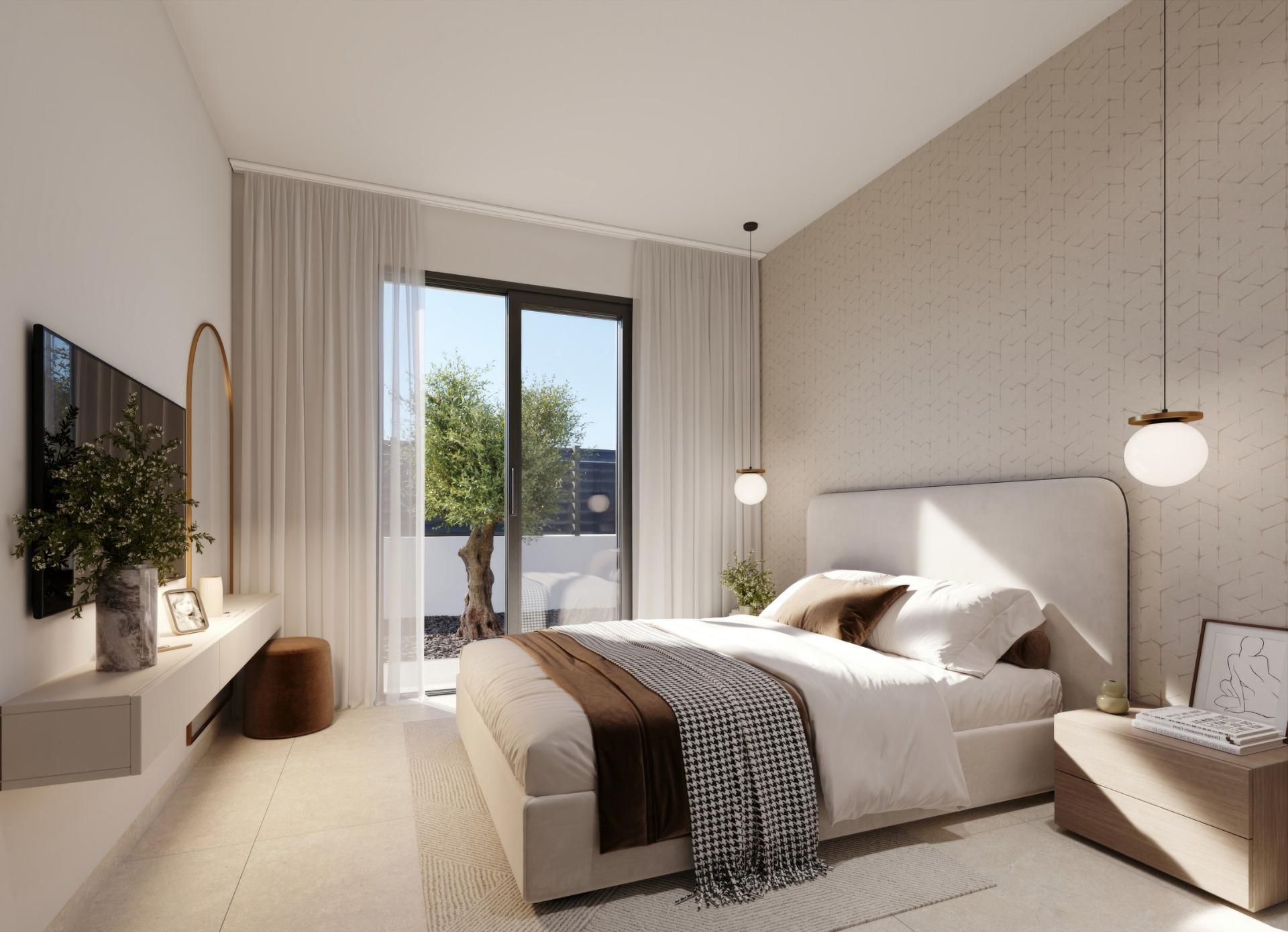 New Build - 2 Bedroom 2 Bathroom Villa in Fuente Álamo - Hacienda Del Álamo Golf  - Murcia